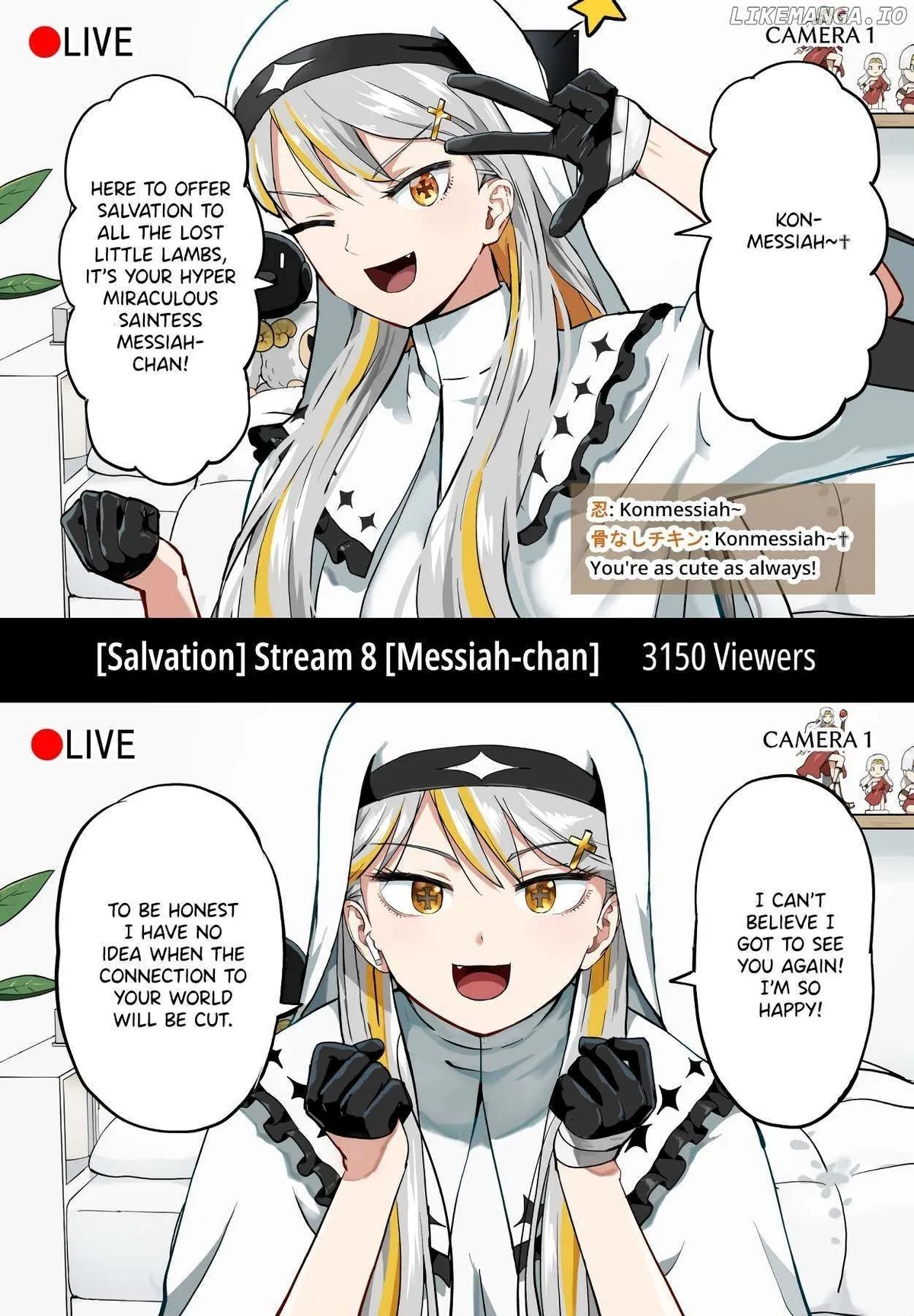 Vtuber Savior ✟ Messiah-chan Chapter 51 page 8 - 