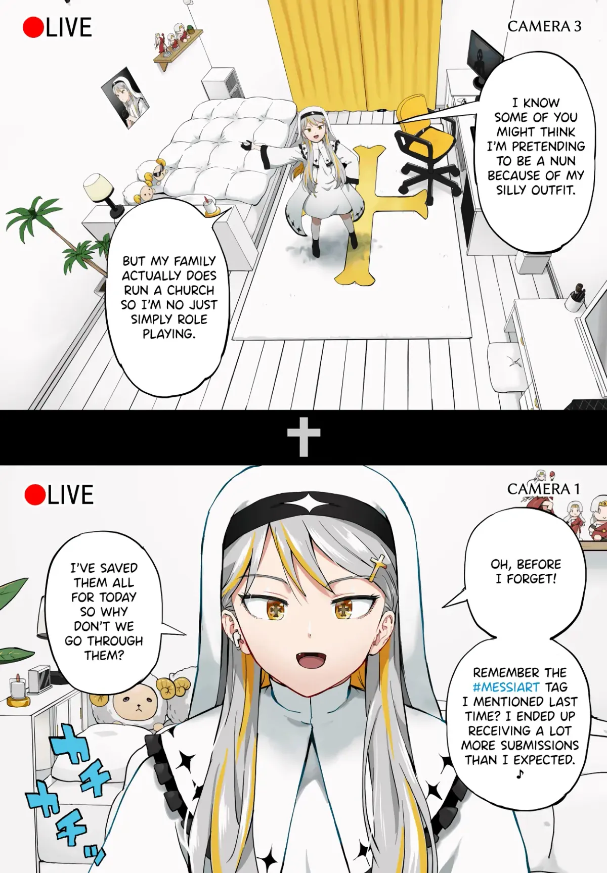 Vtuber Savior ✟ Messiah-chan Chapter 6 page 2 - 
