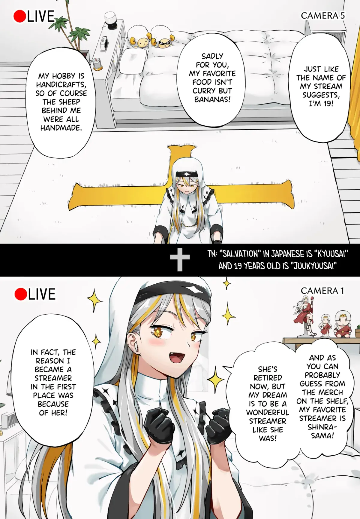Vtuber Savior ✟ Messiah-chan Chapter 7 page 2 - 