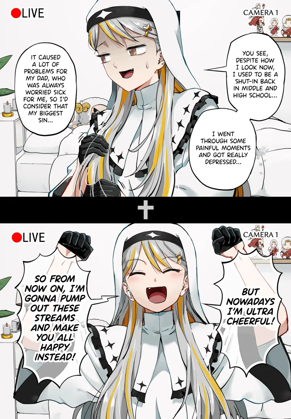 Vtuber Savior ✟ Messiah-chan Chapter 7 page 4 - 