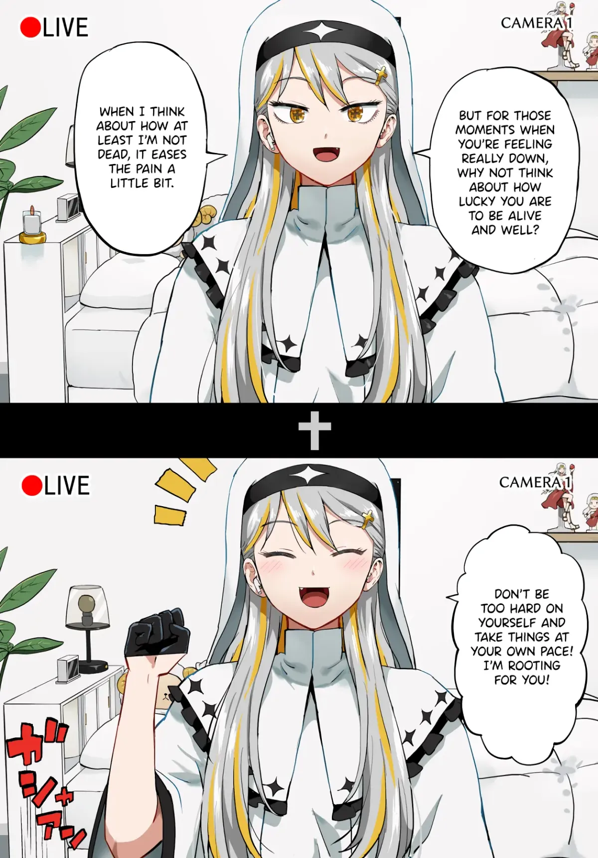 Vtuber Savior ✟ Messiah-chan Chapter 9 page 3 - 
