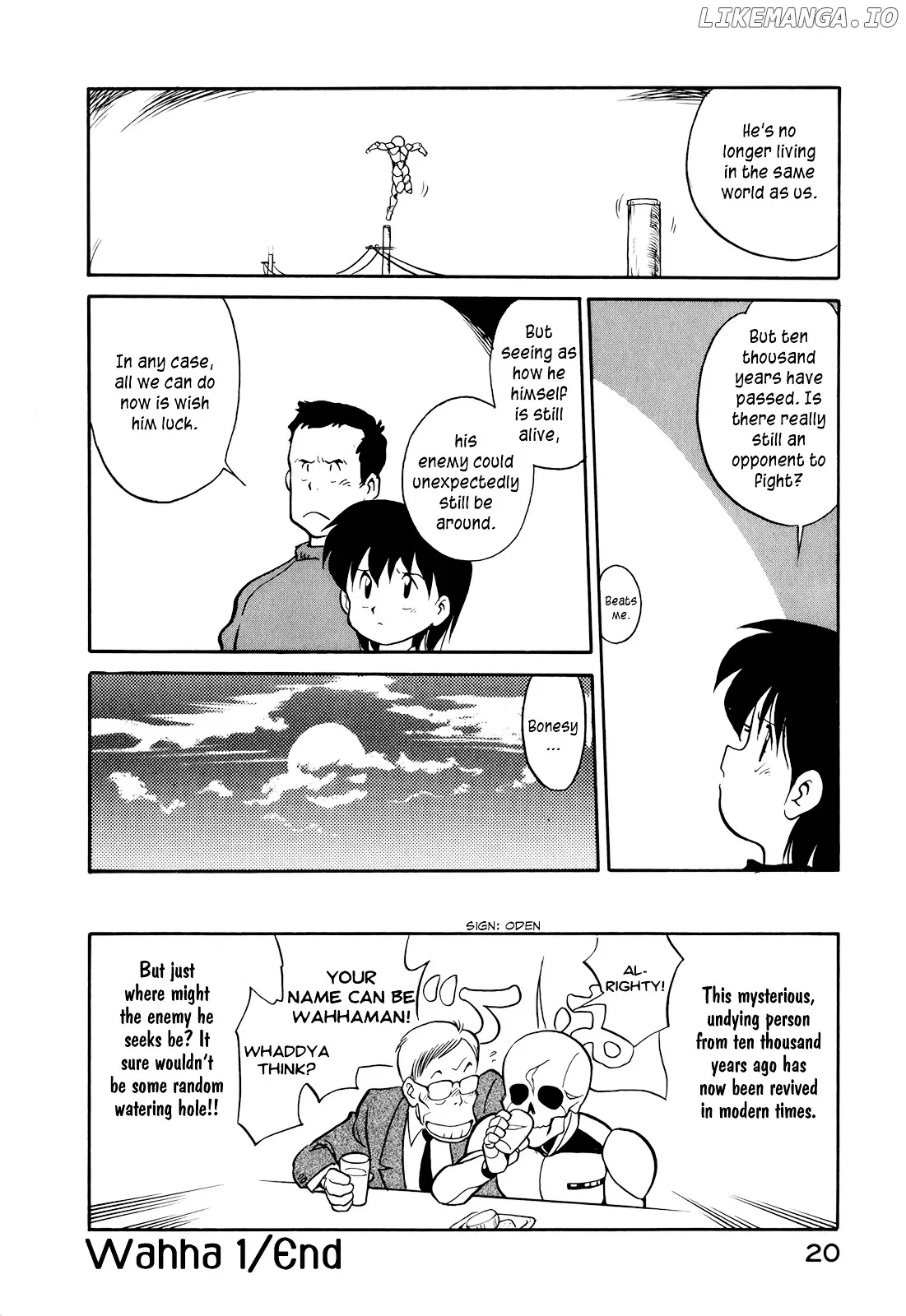 Wahhaman  Manga Chapter 1 page 21 - 