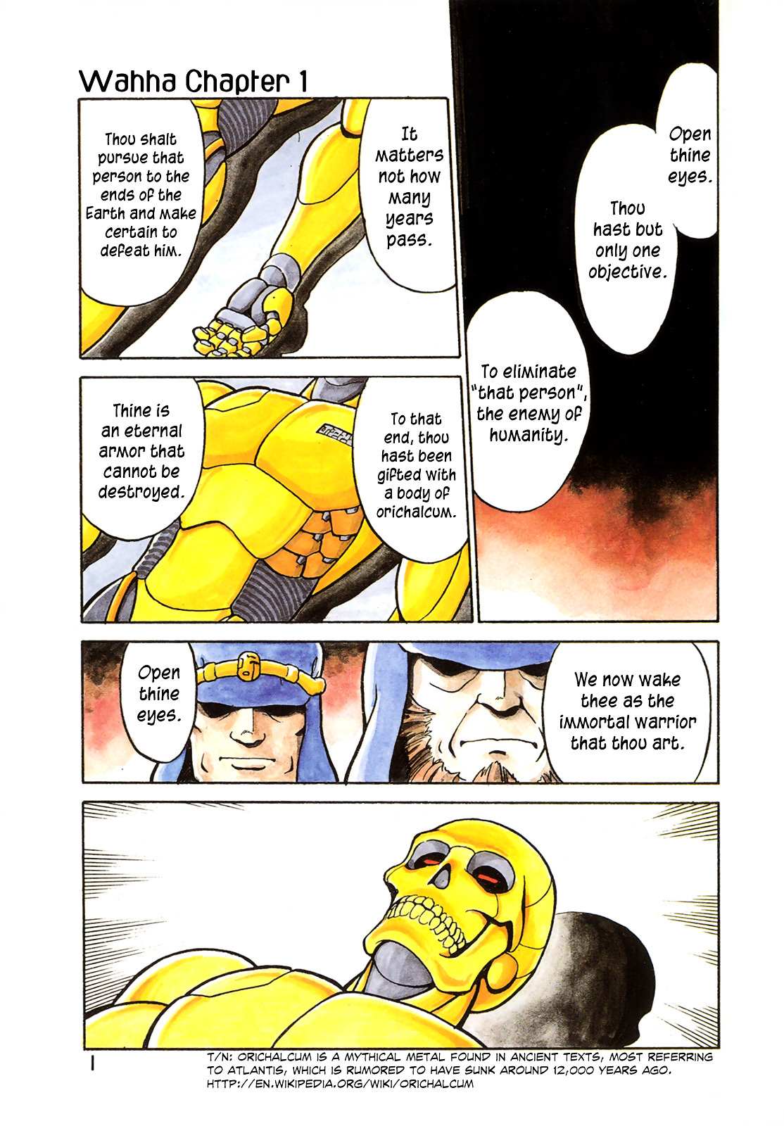 Wahhaman Chapter 1 page 3 - 