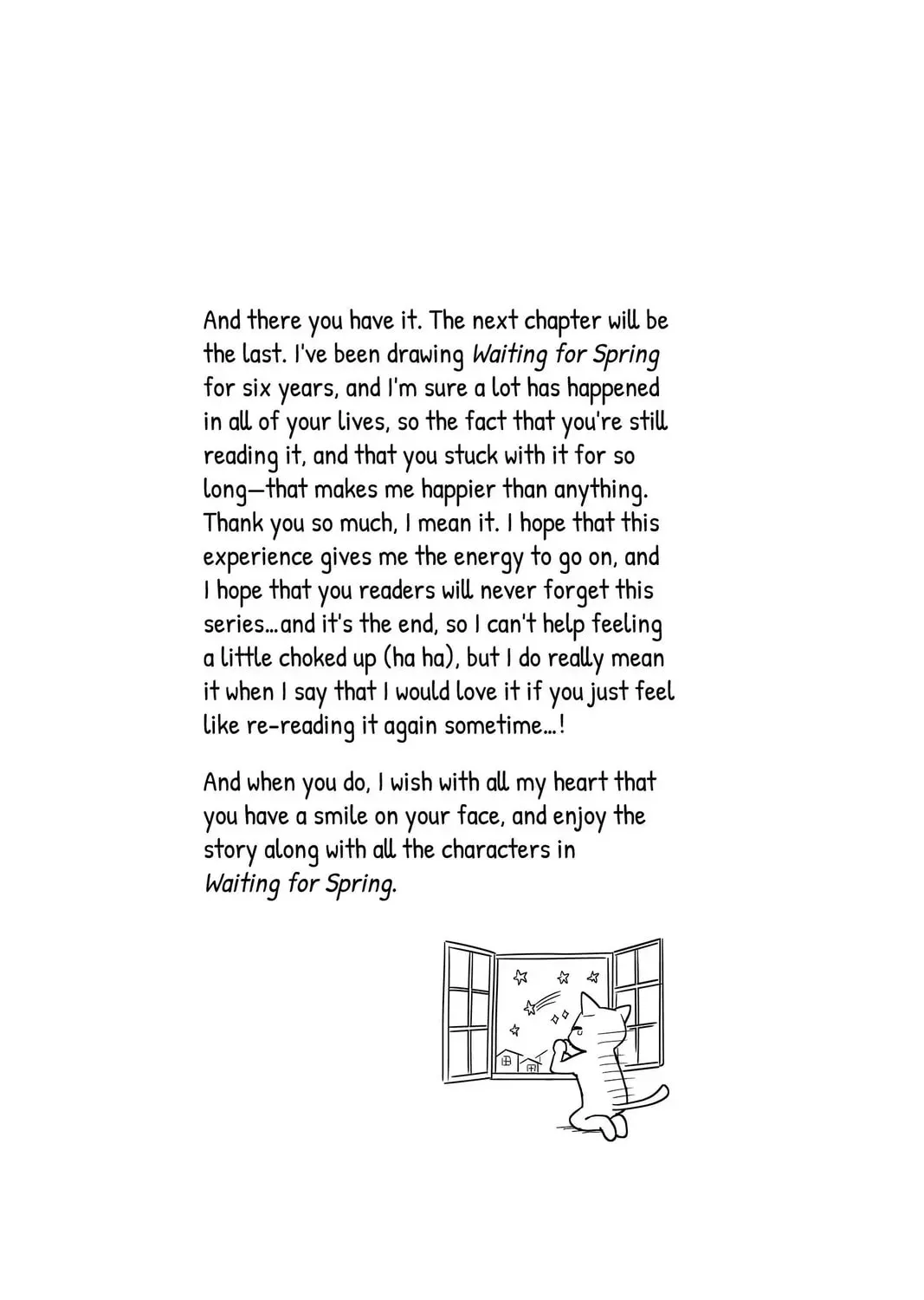 Waiting for Spring Chapter 9.2 page 33 - 