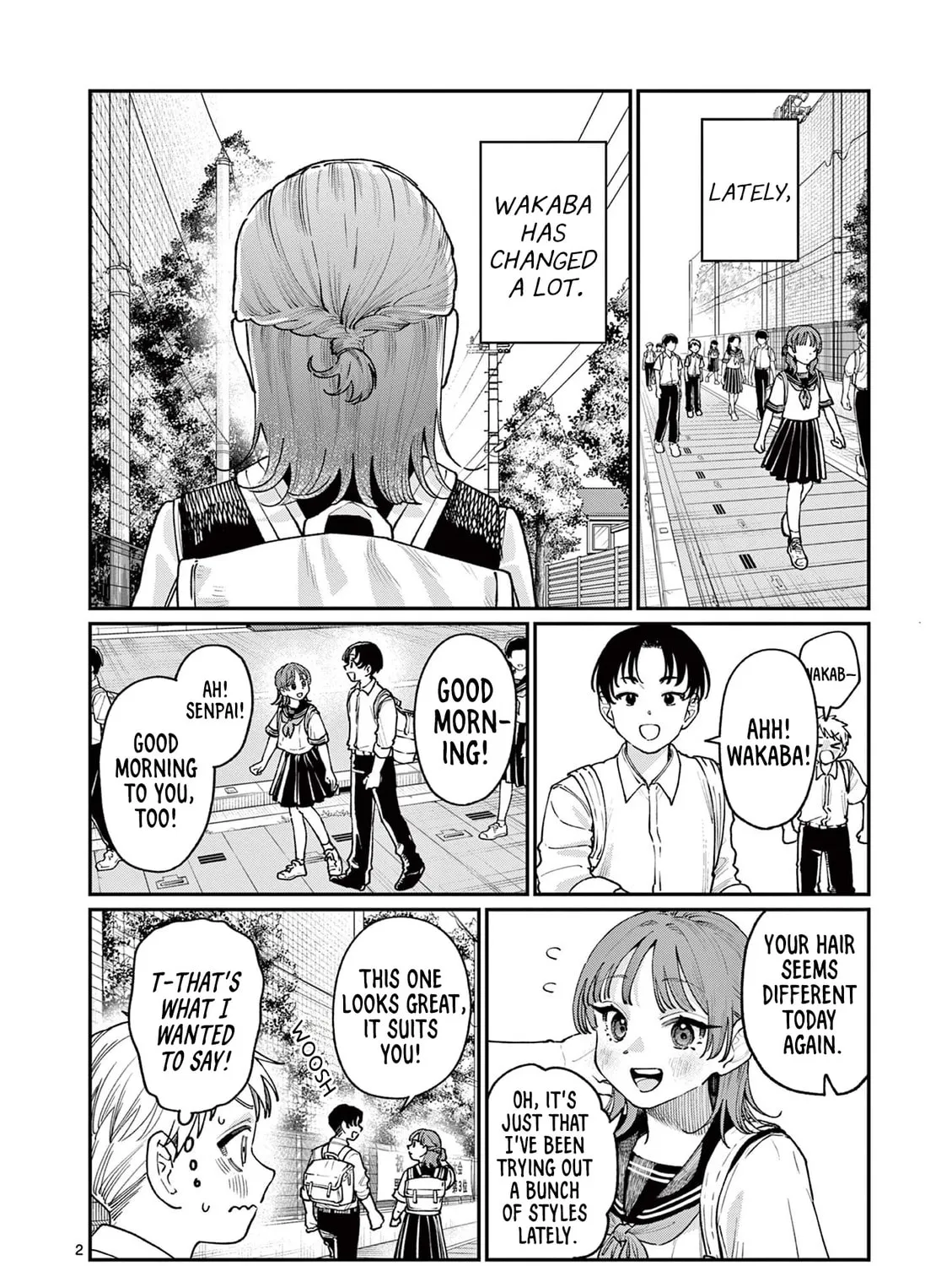 Wakaba San Chi no Aoi Koi Chapter 27 page 3 - 