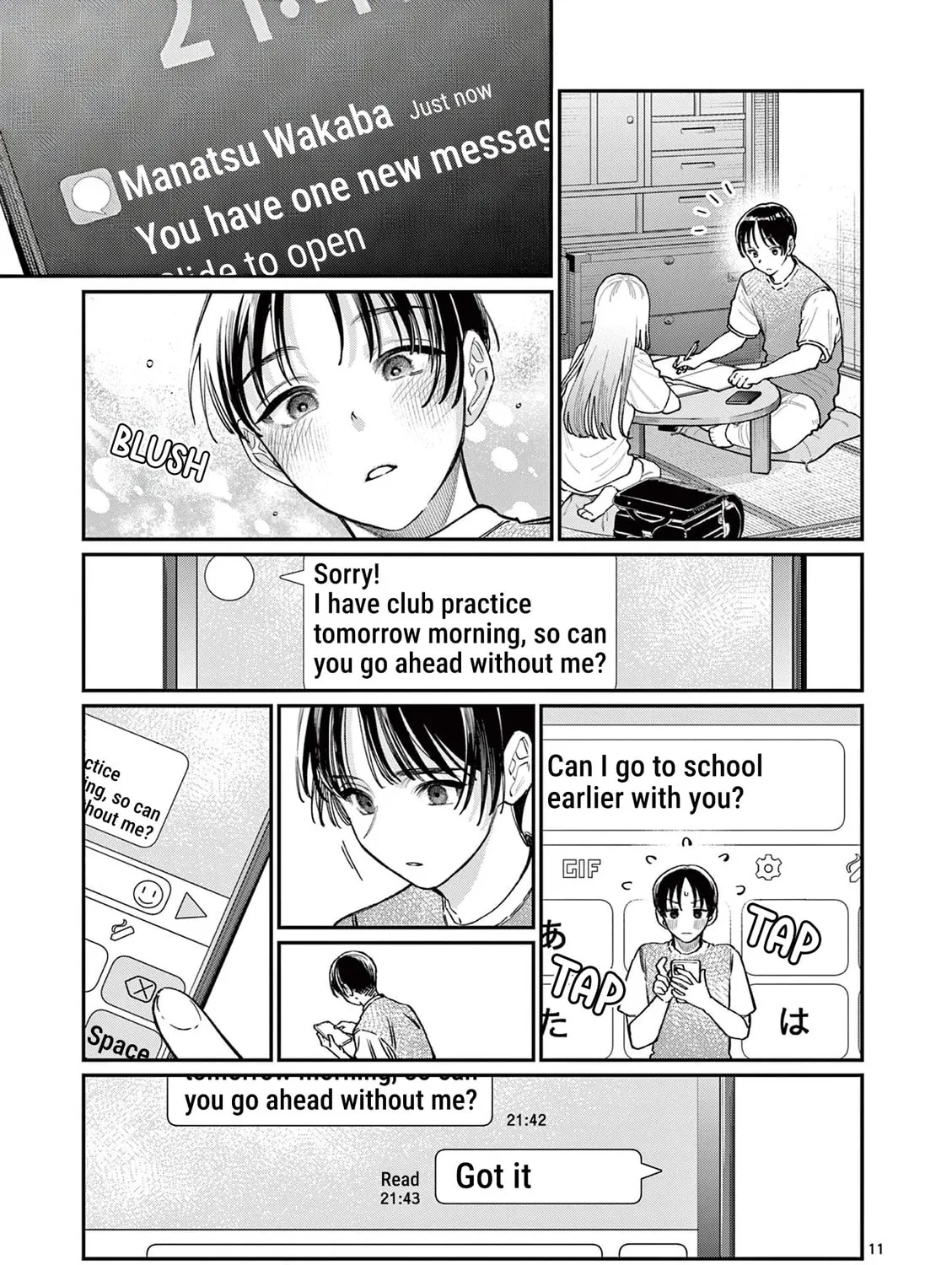Wakaba San Chi no Aoi Koi Chapter 32 page 21 - 