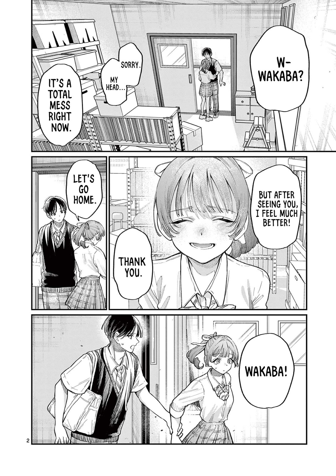 Wakaba San Chi no Aoi Koi Chapter 33 page 2 - 