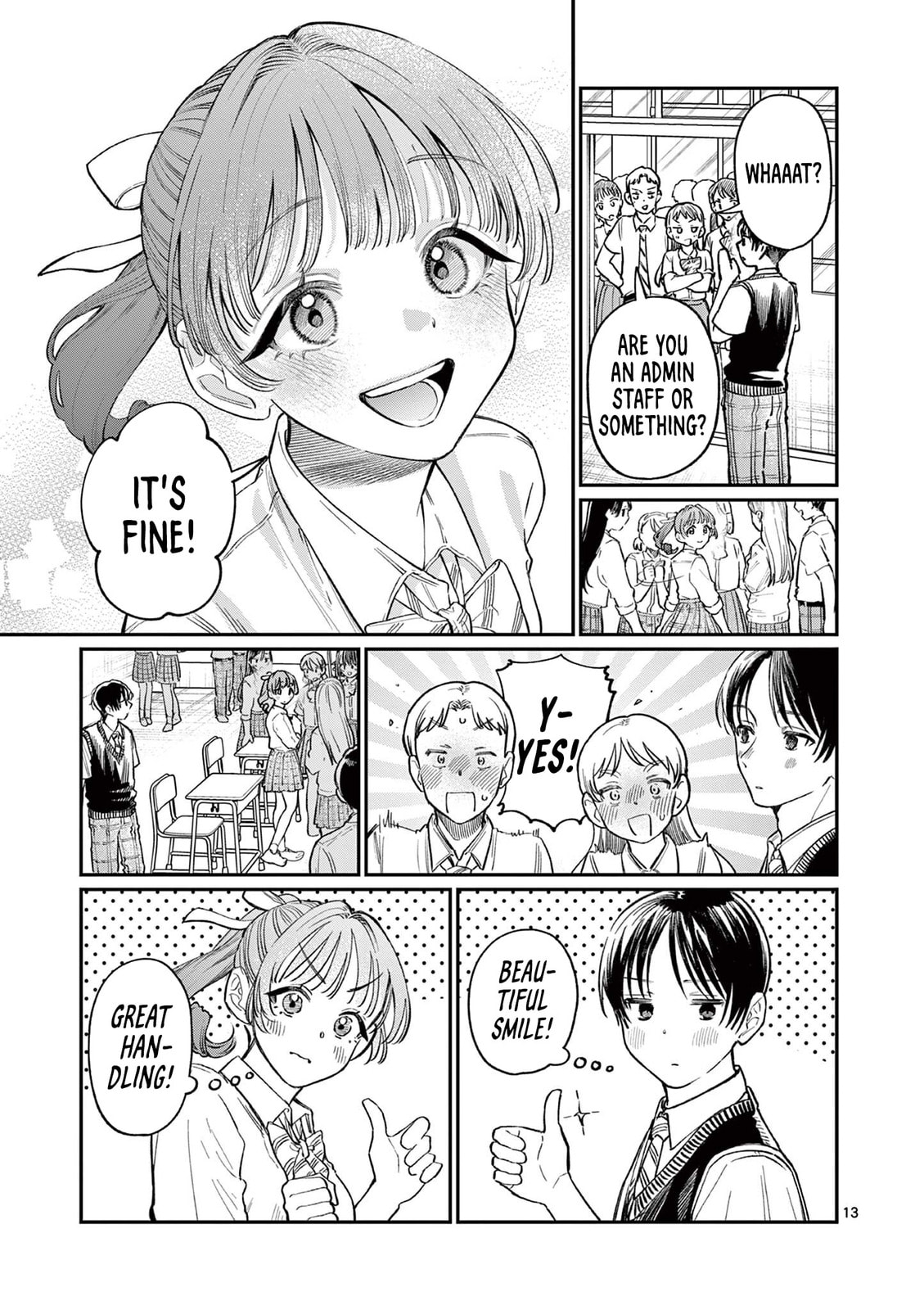 Wakaba San Chi no Aoi Koi Chapter 33 page 13 - 