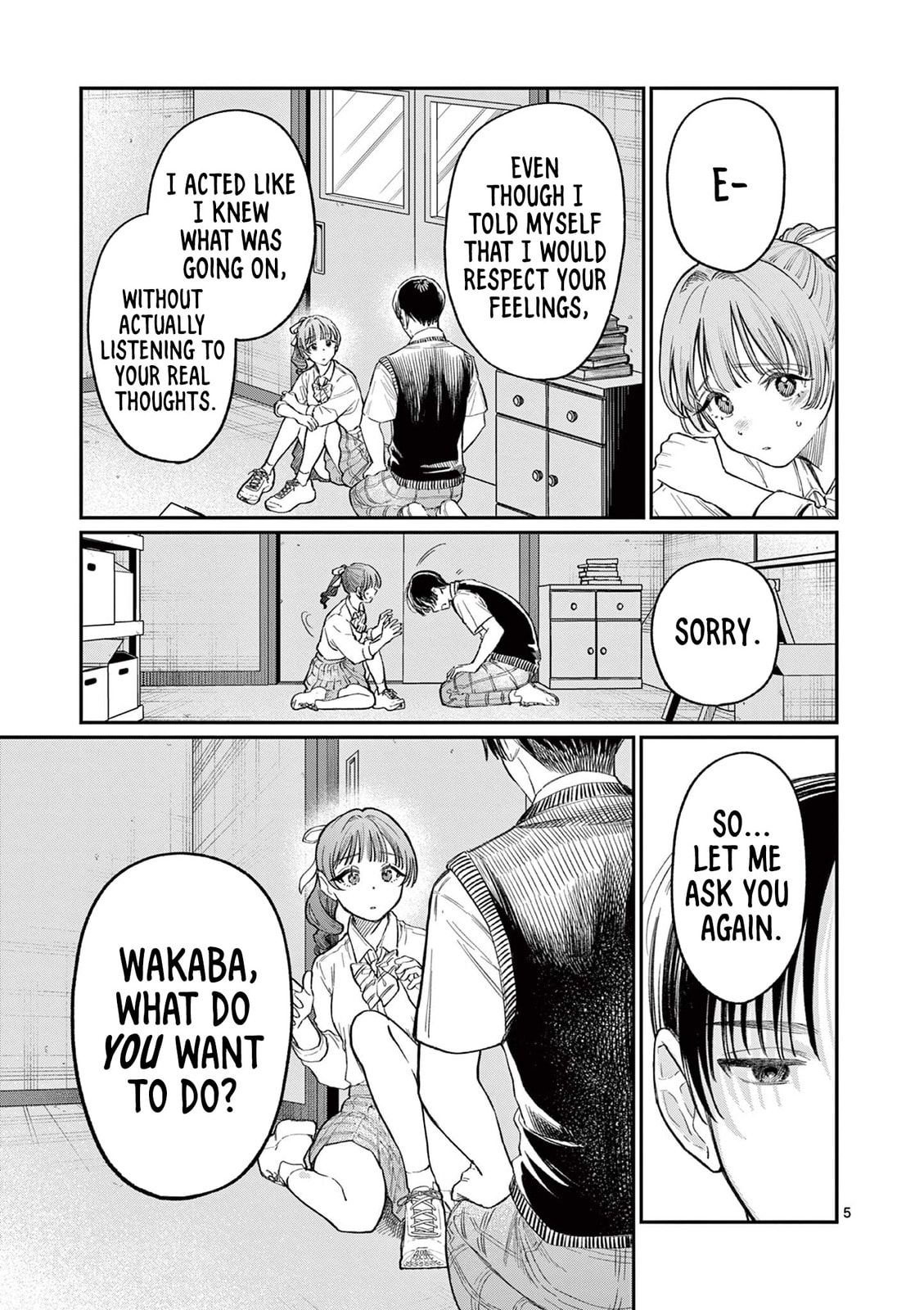 Wakaba San Chi no Aoi Koi Chapter 33 page 5 - 