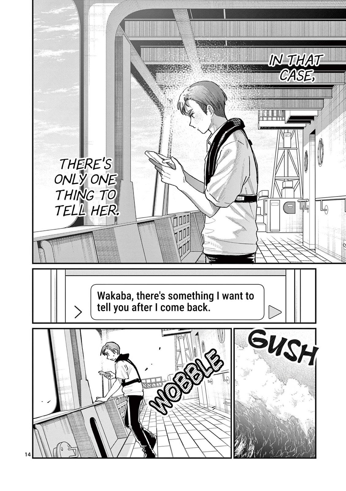 Wakaba San Chi no Aoi Koi Chapter 35 page 14 - 