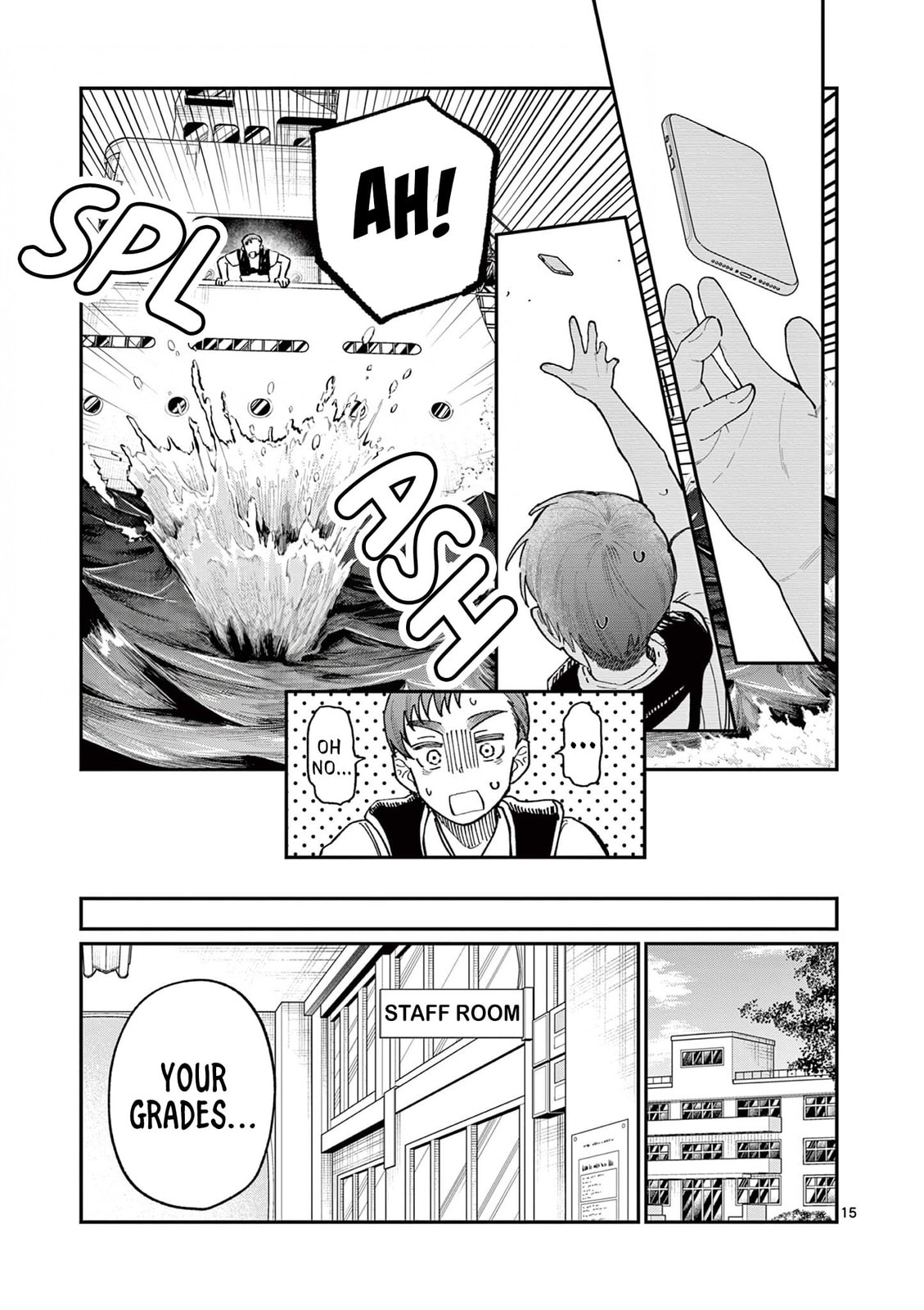 Wakaba San Chi no Aoi Koi Chapter 35 page 15 - 