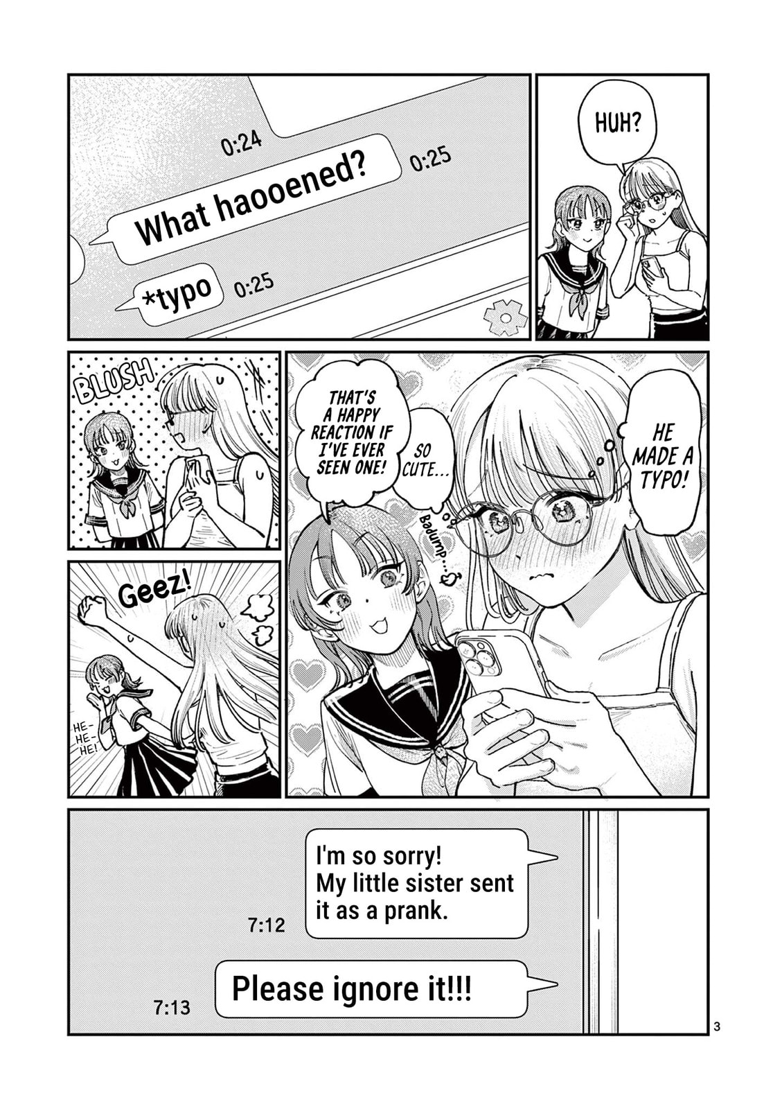 Wakaba San Chi no Aoi Koi Chapter 35 page 3 - 