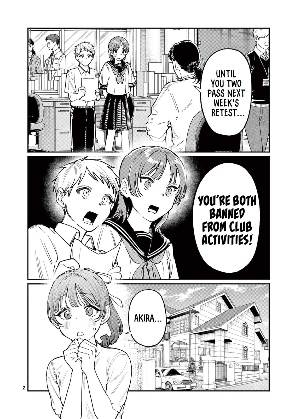 Wakaba San Chi no Aoi Koi Chapter 36 page 2 - 