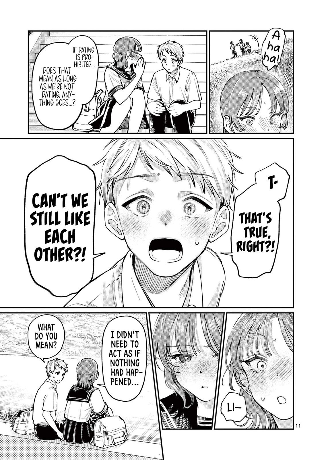 Wakaba San Chi no Aoi Koi Chapter 36 page 11 - 