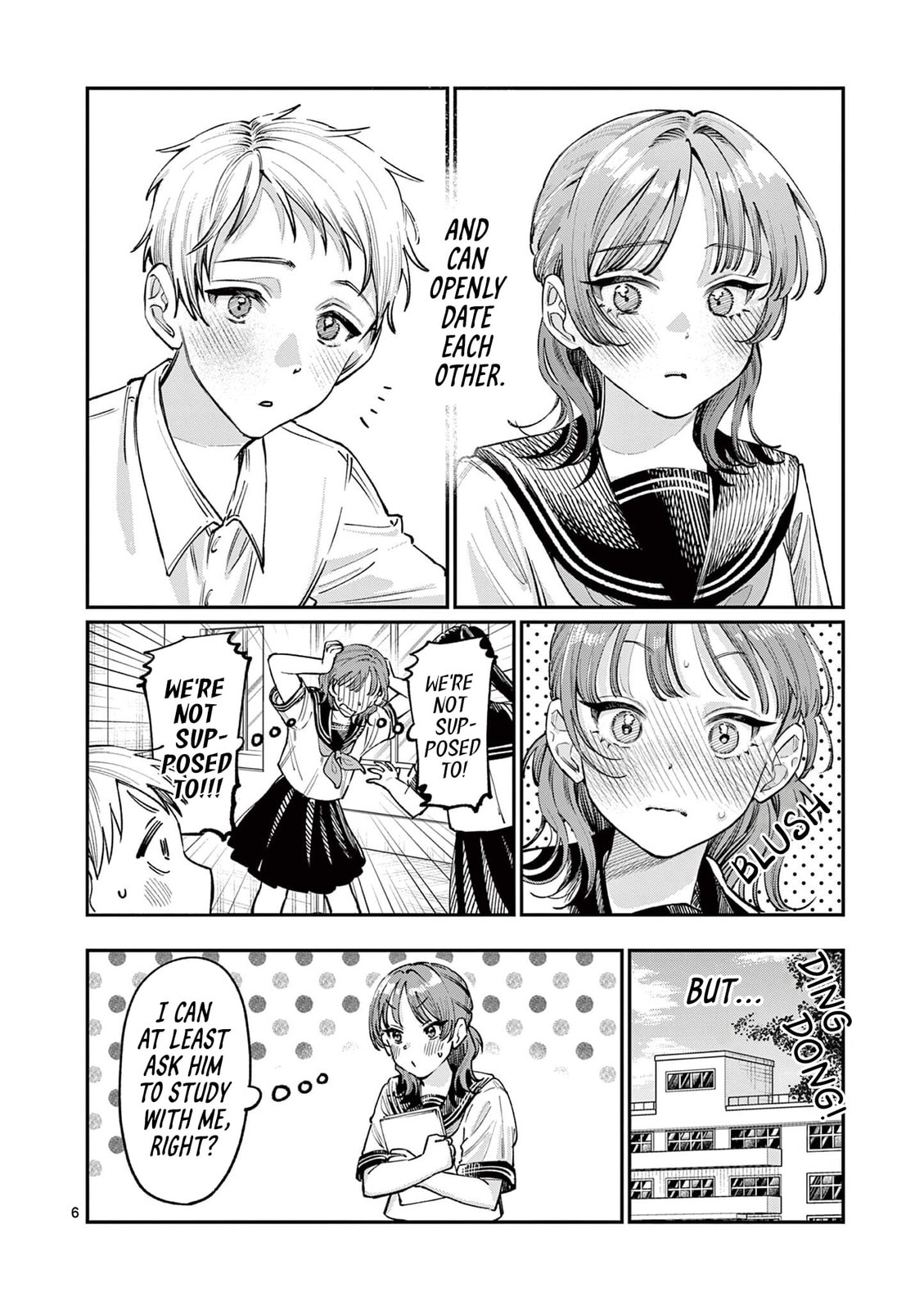 Wakaba San Chi no Aoi Koi Chapter 36 page 6 - 