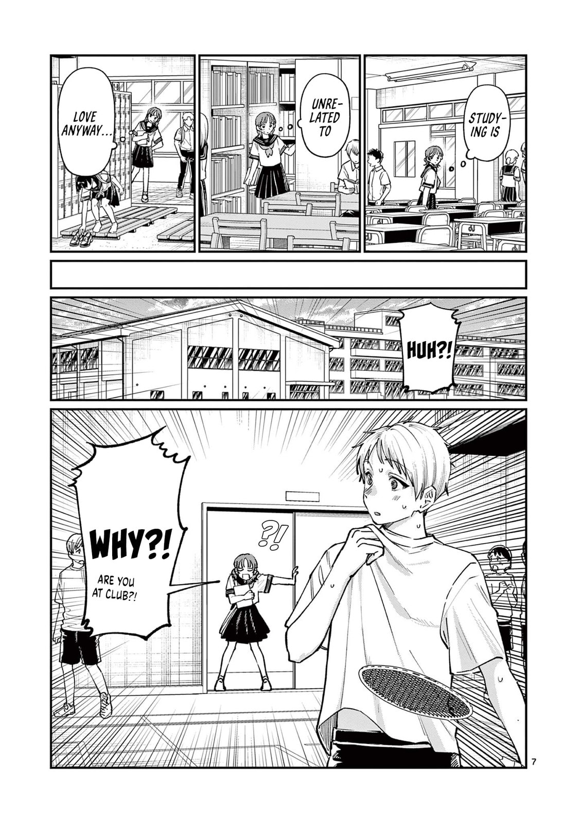 Wakaba San Chi no Aoi Koi Chapter 36 page 7 - 