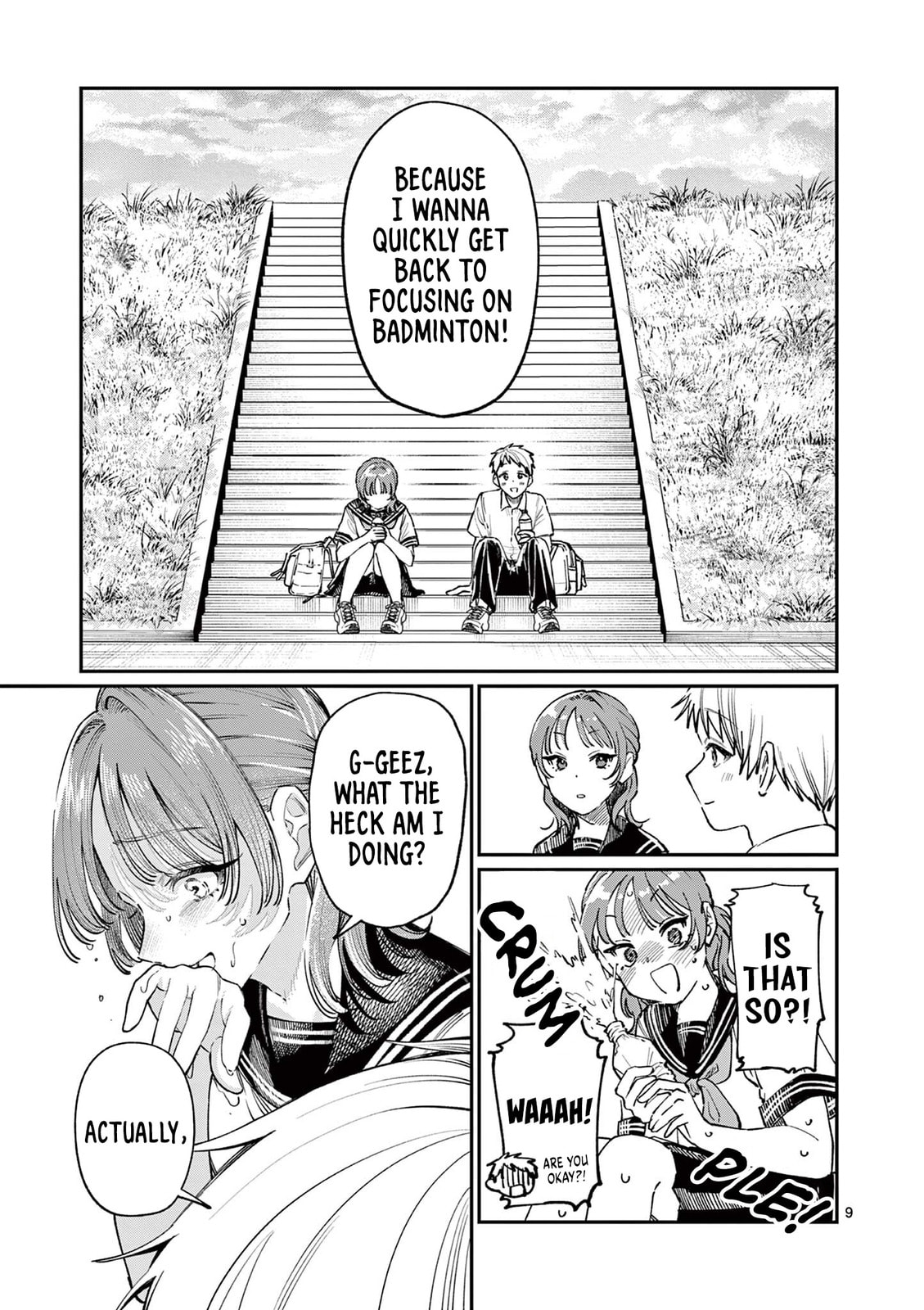 Wakaba San Chi no Aoi Koi Chapter 36 page 9 - 