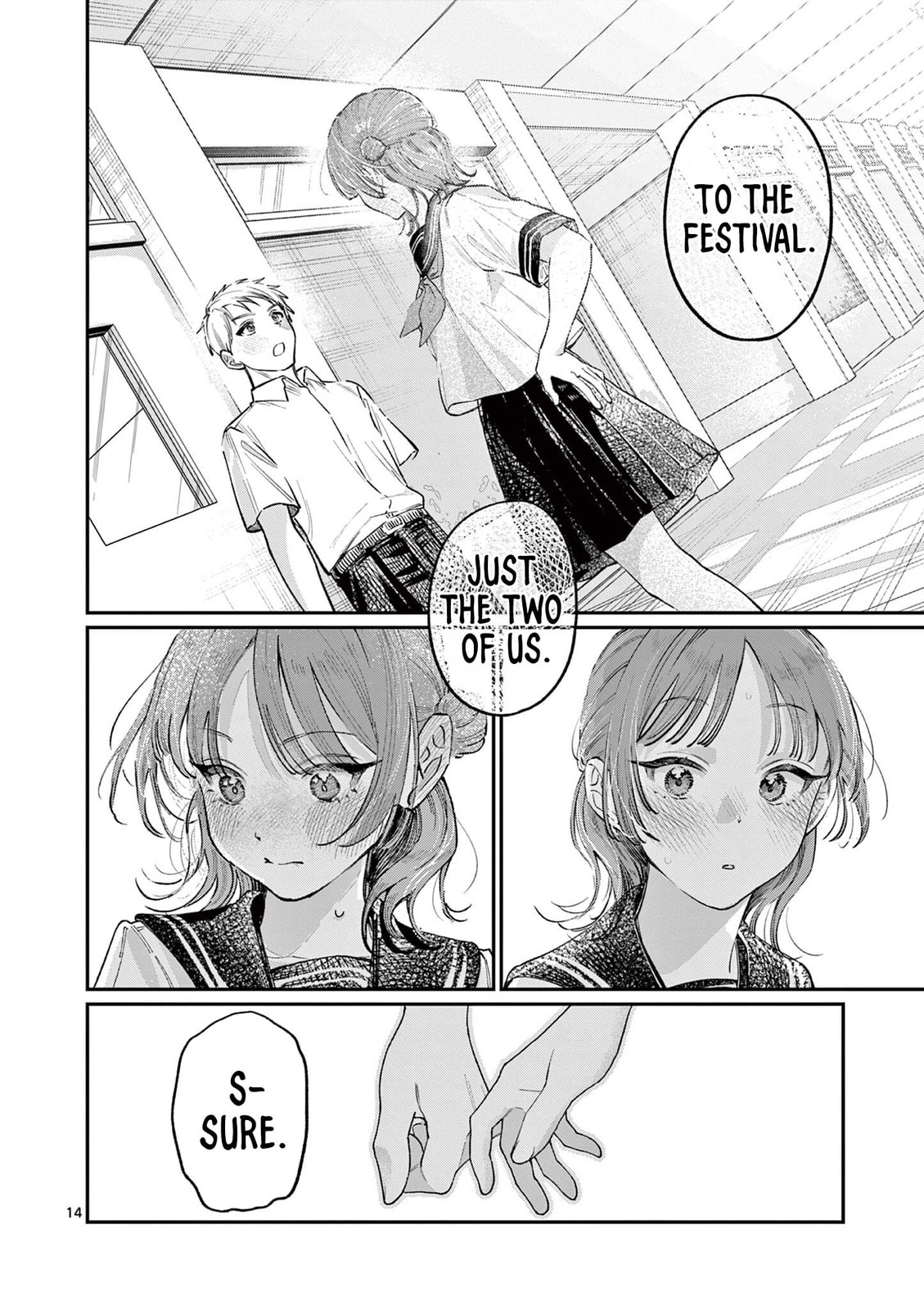 Wakaba San Chi no Aoi Koi Chapter 37 page 14 - 