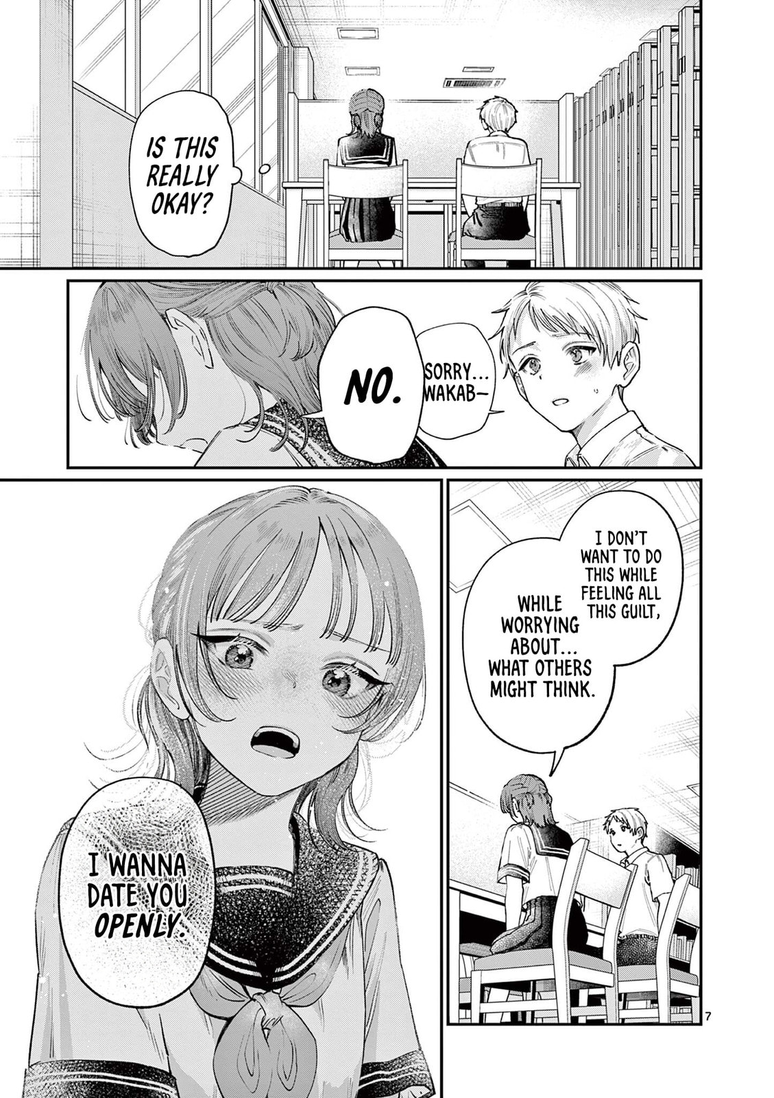 Wakaba San Chi no Aoi Koi Chapter 37 page 7 - 