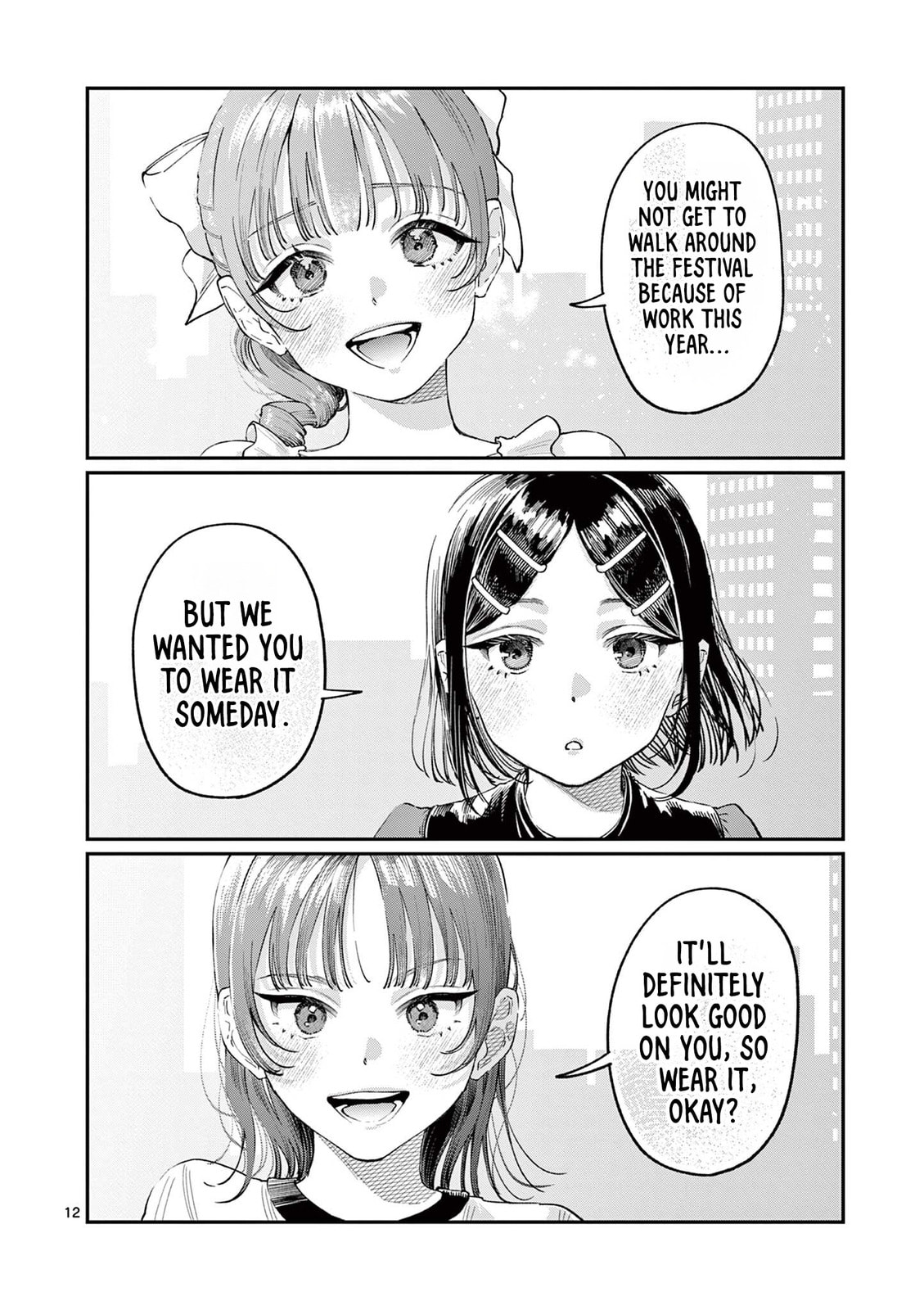Wakaba San Chi no Aoi Koi Chapter 38 page 12 - 