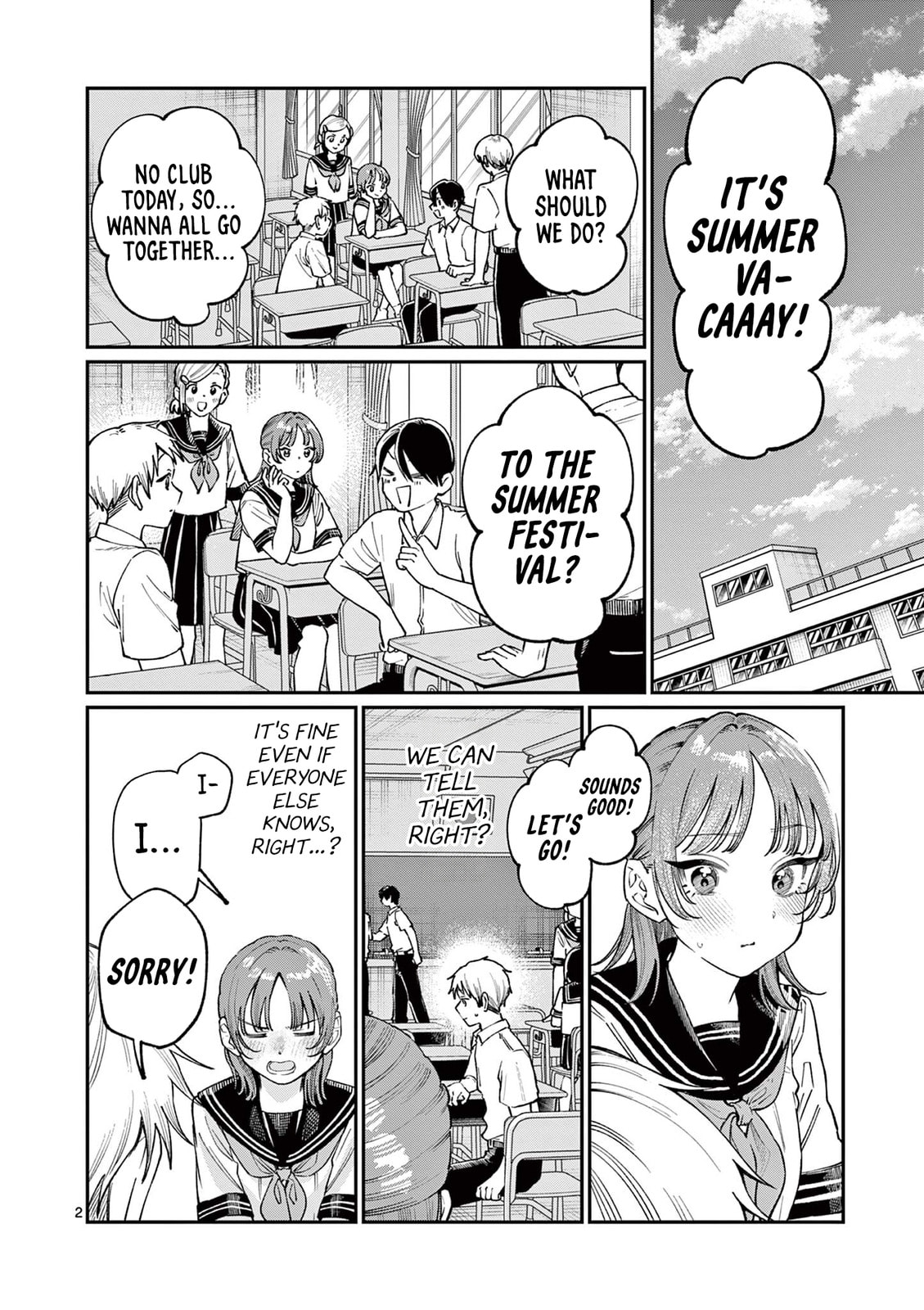 Wakaba San Chi no Aoi Koi Chapter 39 page 2 - 