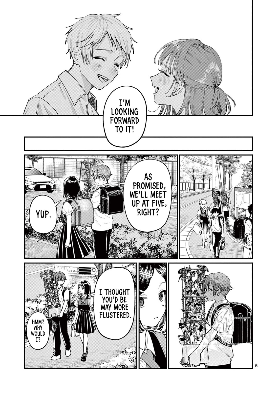 Wakaba San Chi no Aoi Koi Chapter 39 page 5 - 