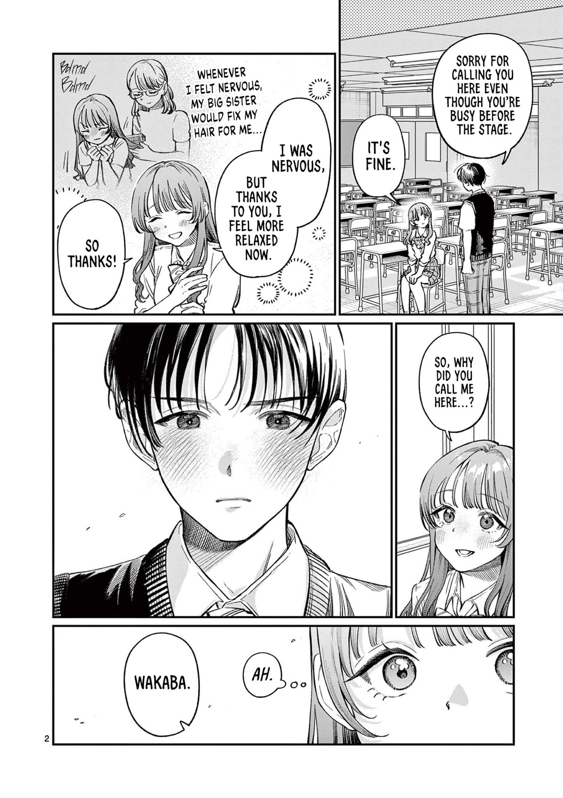 Wakaba San Chi no Aoi Koi Chapter 40 page 2 - 