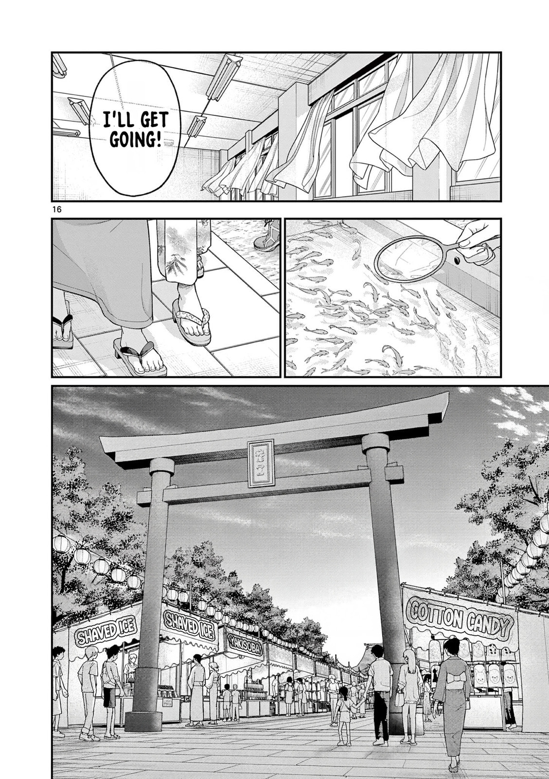 Wakaba San Chi no Aoi Koi Chapter 40 page 16 - 
