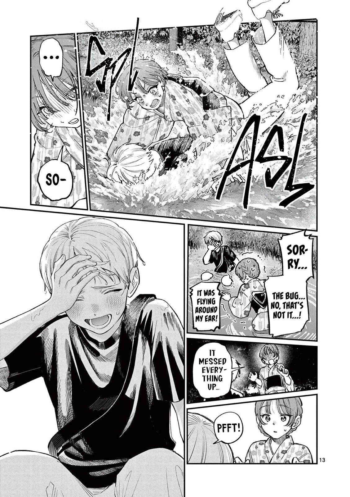 Wakaba San Chi no Aoi Koi Chapter 42 page 13 - 