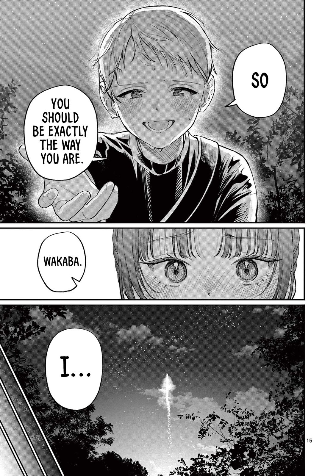 Wakaba San Chi no Aoi Koi Chapter 42 page 15 - 