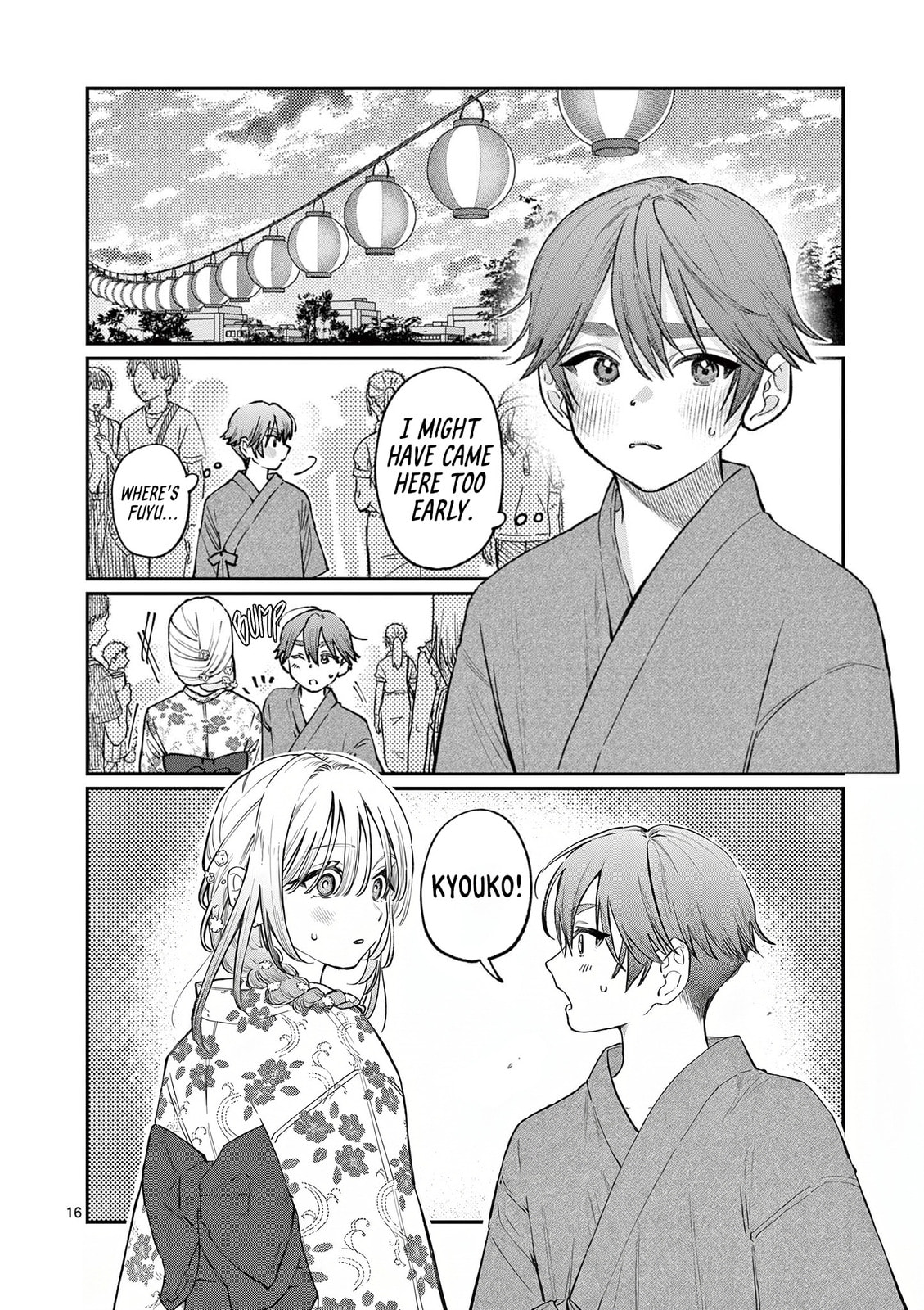 Wakaba San Chi no Aoi Koi Chapter 42 page 16 - 