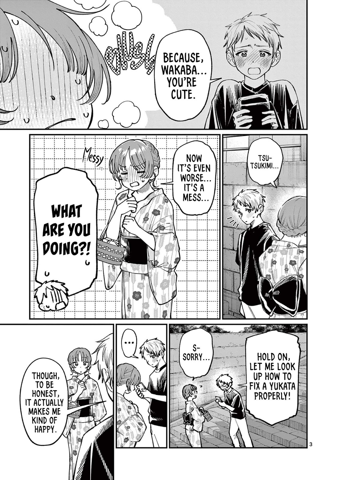 Wakaba San Chi no Aoi Koi Chapter 42 page 3 - 