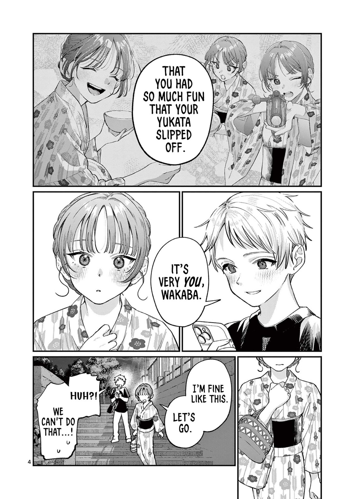 Wakaba San Chi no Aoi Koi Chapter 42 page 4 - 