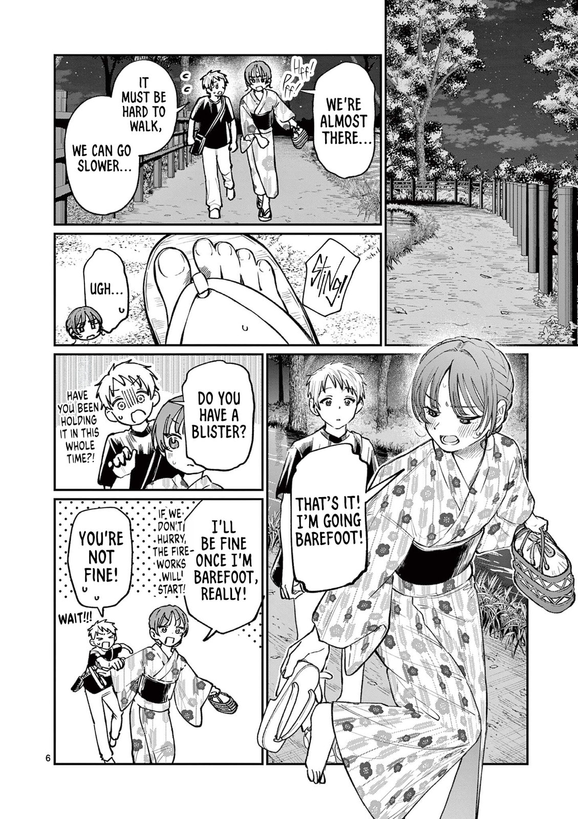Wakaba San Chi no Aoi Koi Chapter 42 page 6 - 