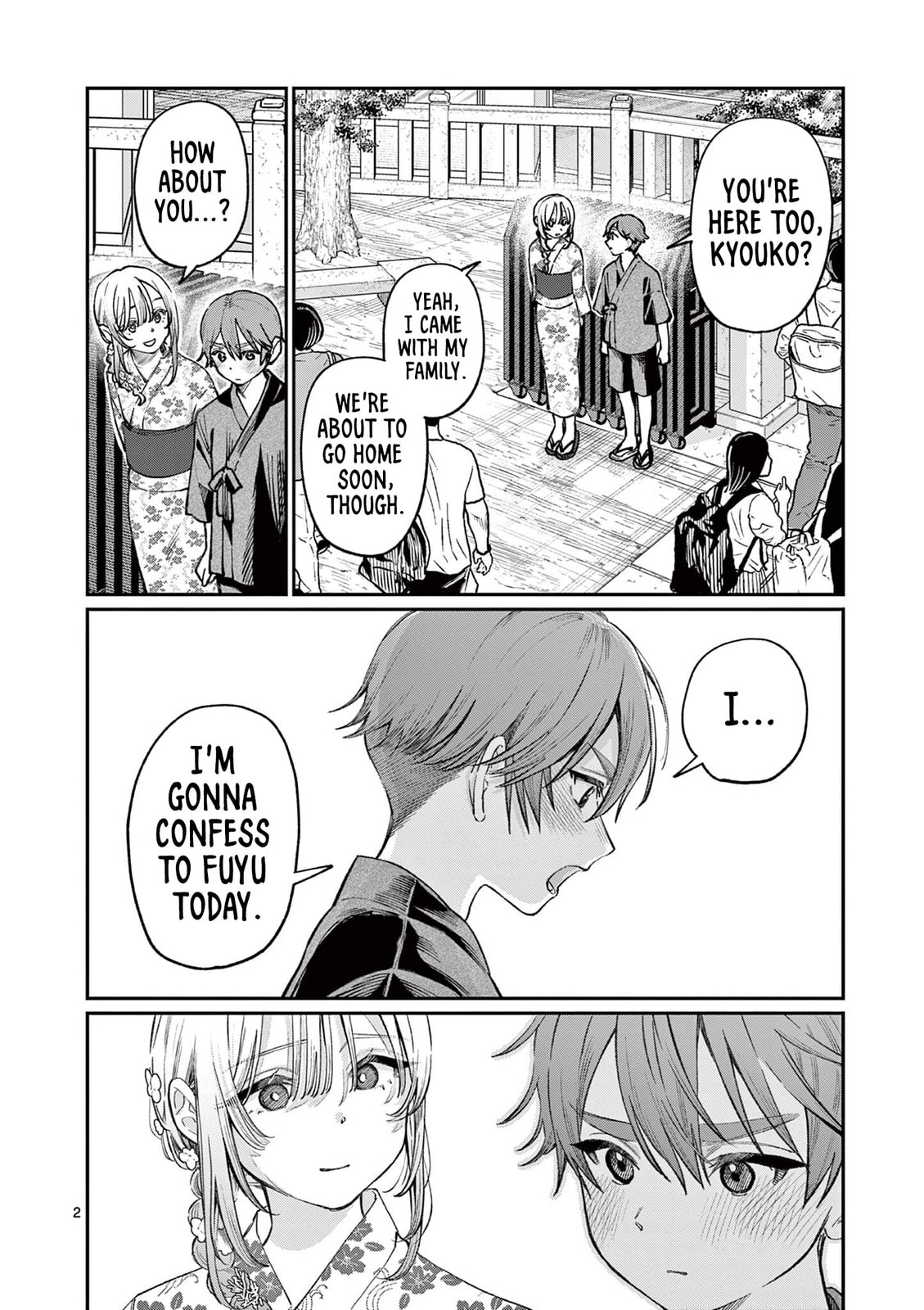Wakaba San Chi no Aoi Koi Chapter 43 page 2 - 