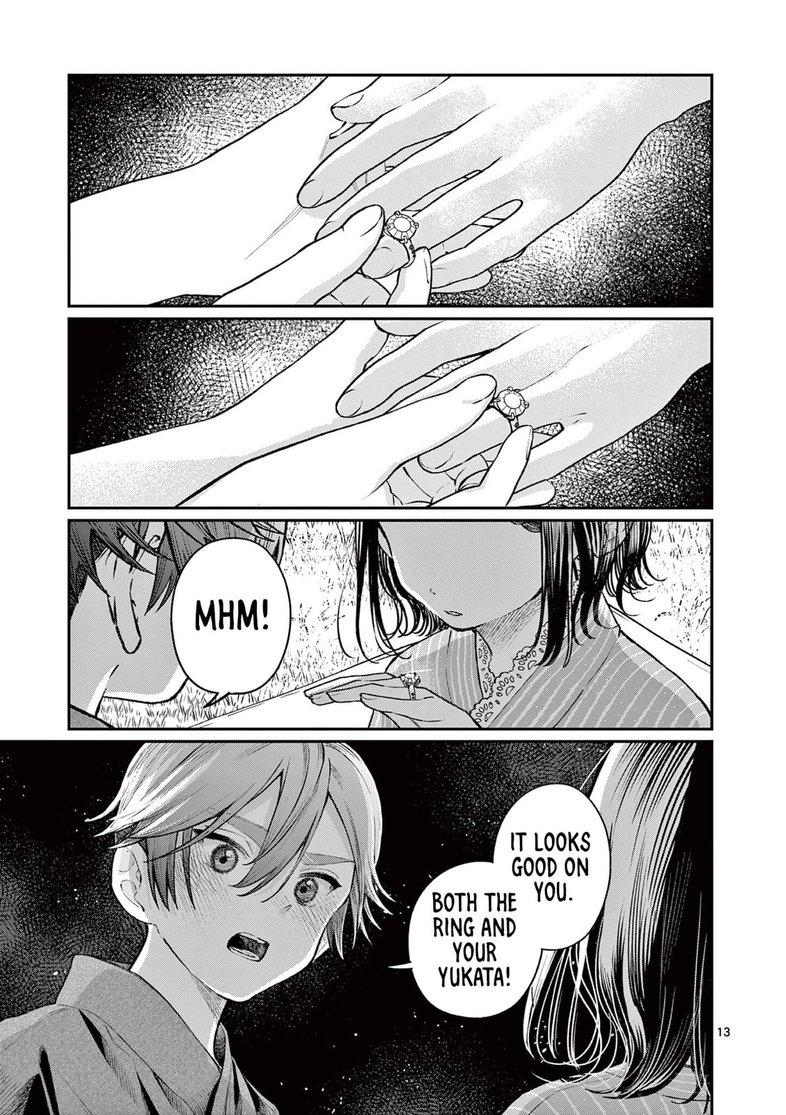 Wakaba San Chi no Aoi Koi Chapter 44 page 13 - 