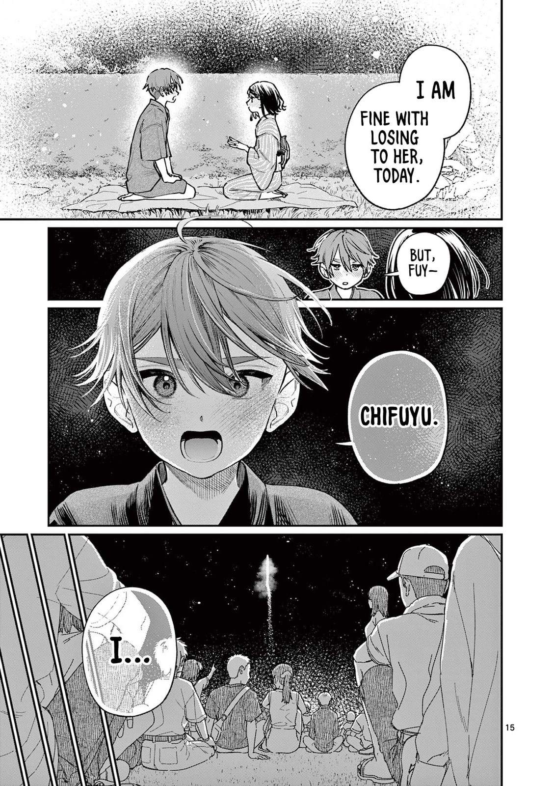 Wakaba San Chi no Aoi Koi Chapter 44 page 15 - 