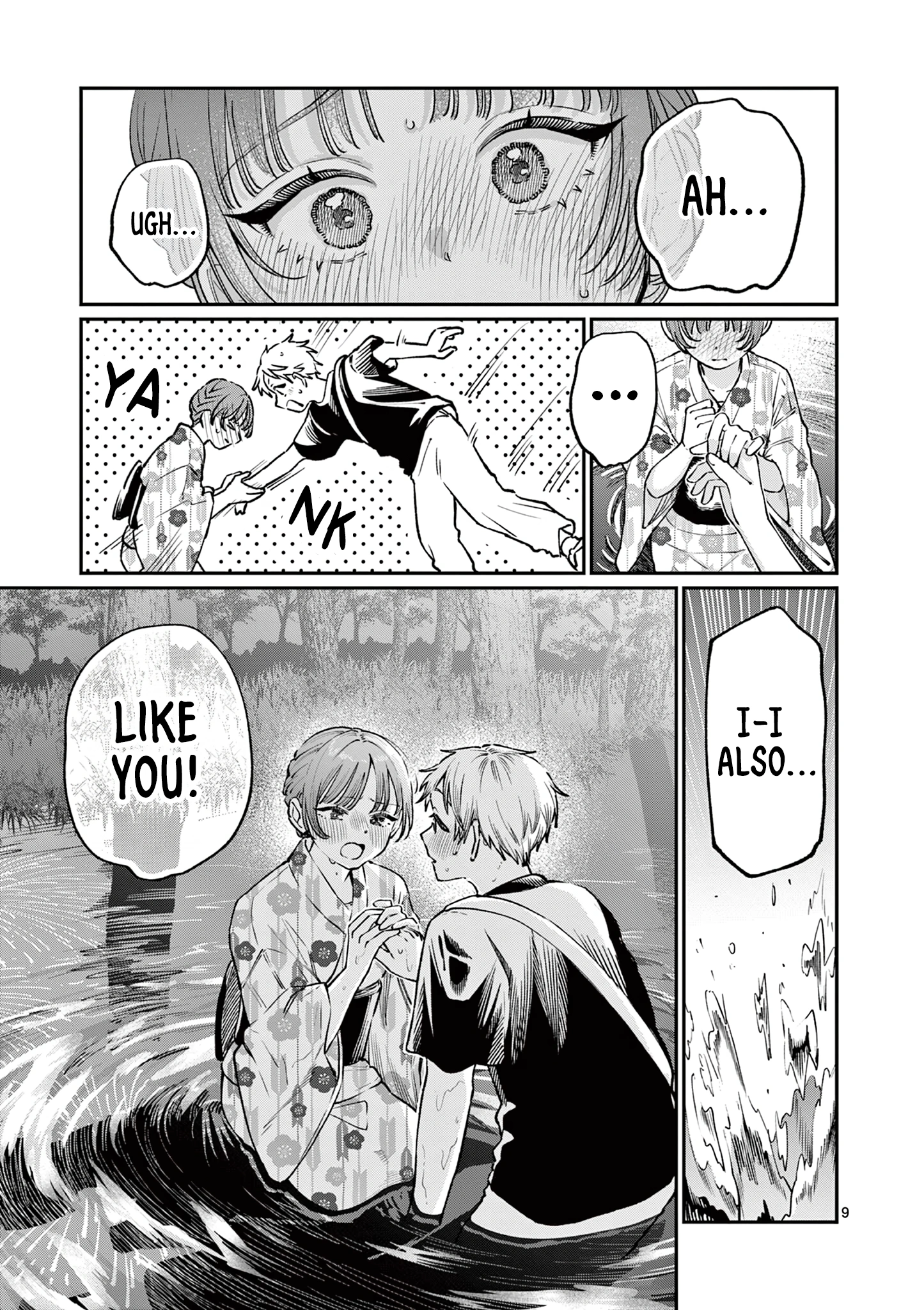Wakaba San Chi no Aoi Koi Chapter 48 page 9 - 