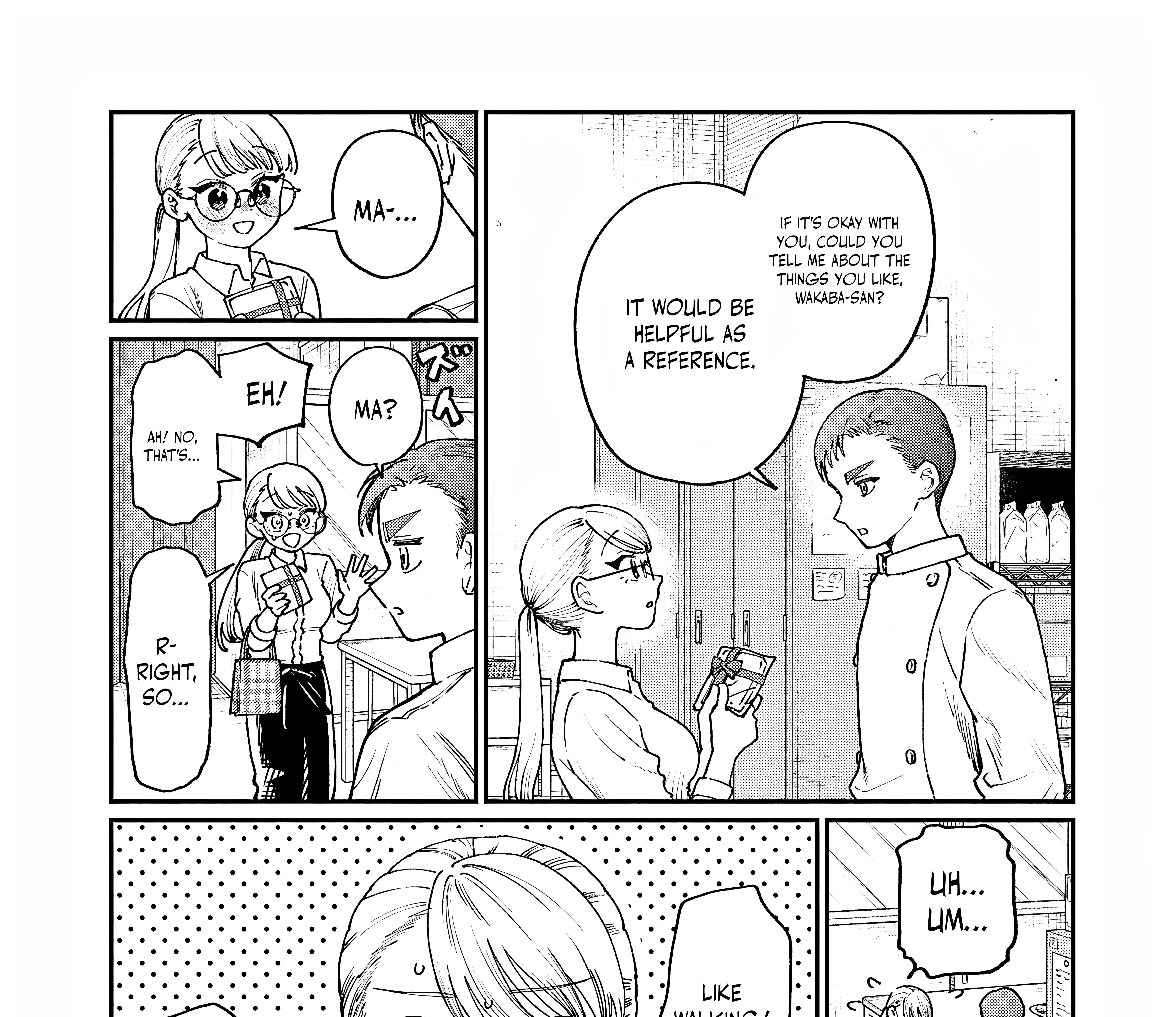 Wakaba San Chi no Aoi Koi Chapter 6.1 page 8 - 