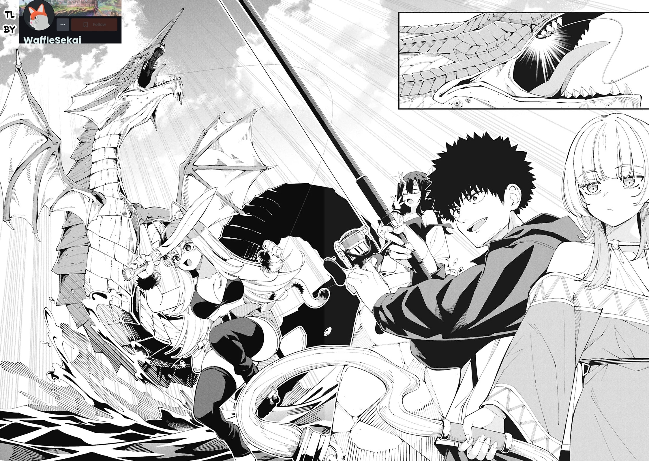 Wandering Around Another World with Just One Fishing Rod Chapter 1 page 2 - 