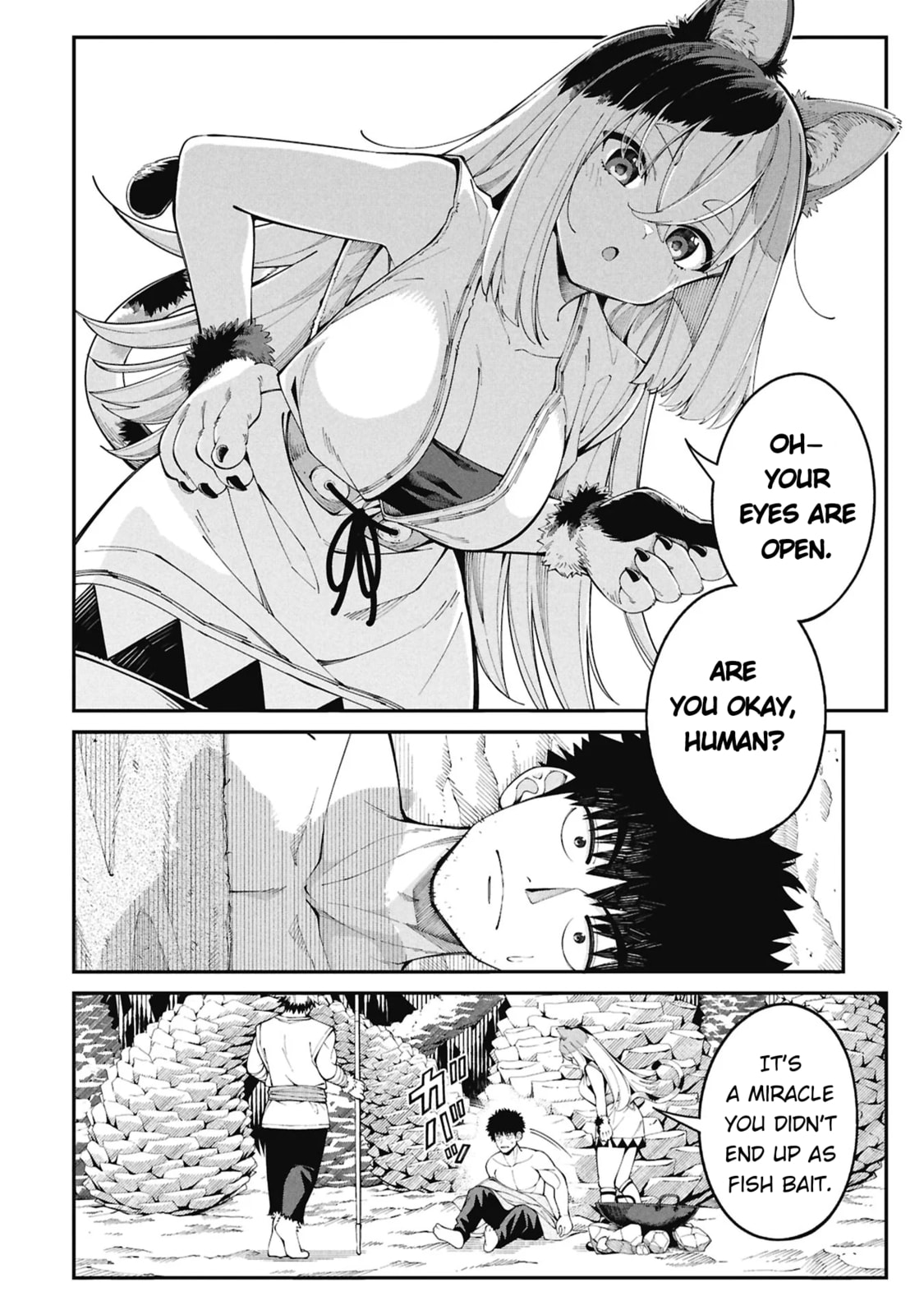 Wandering Around Another World with Just One Fishing Rod Chapter 1 page 15 - 