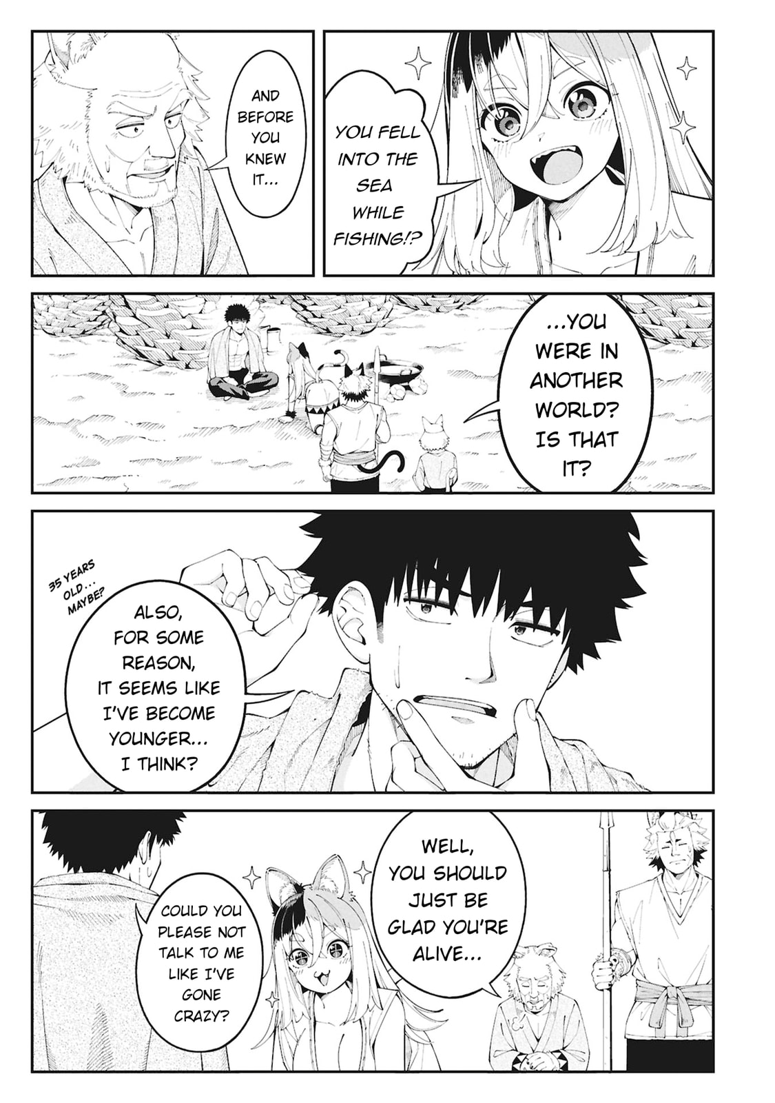Wandering Around Another World with Just One Fishing Rod Chapter 1 page 18 - 