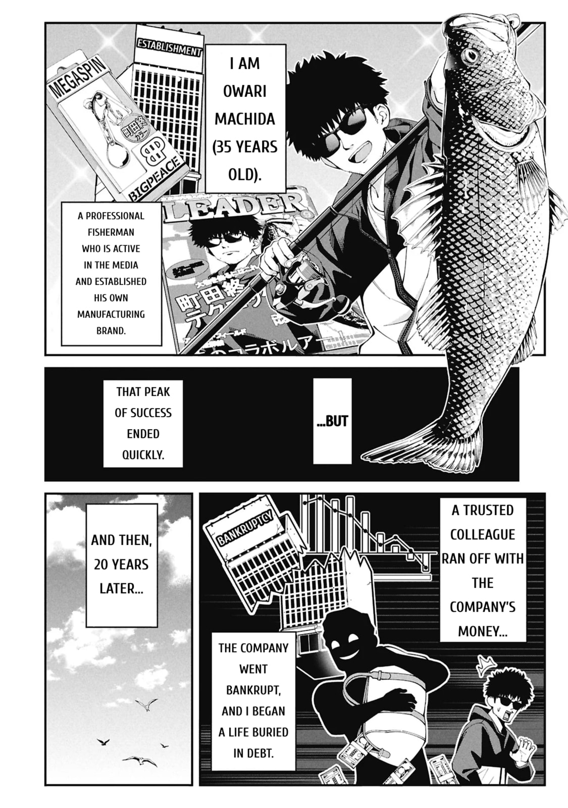 Wandering Around Another World with Just One Fishing Rod Chapter 1 page 3 - 