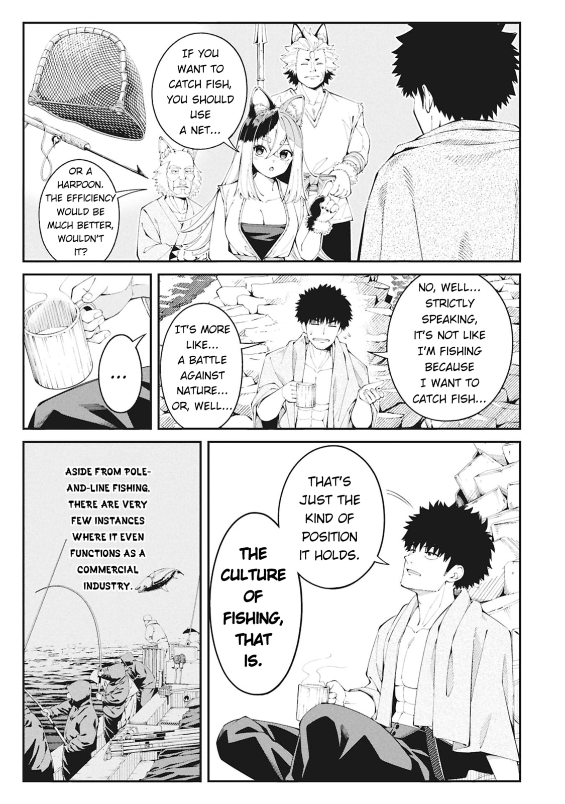 Wandering Around Another World with Just One Fishing Rod Chapter 1 page 22 - 