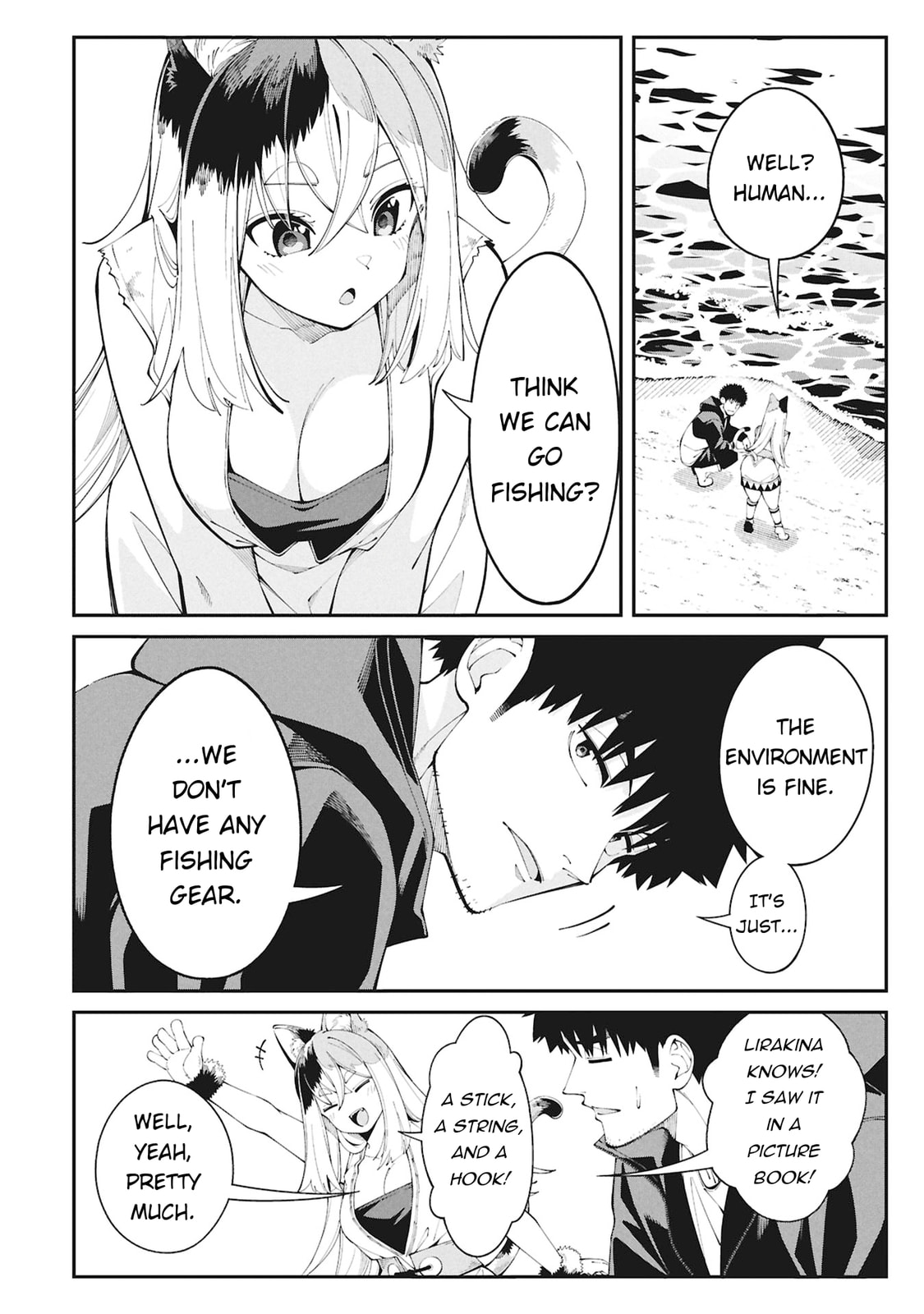 Wandering Around Another World with Just One Fishing Rod Chapter 1 page 27 - 