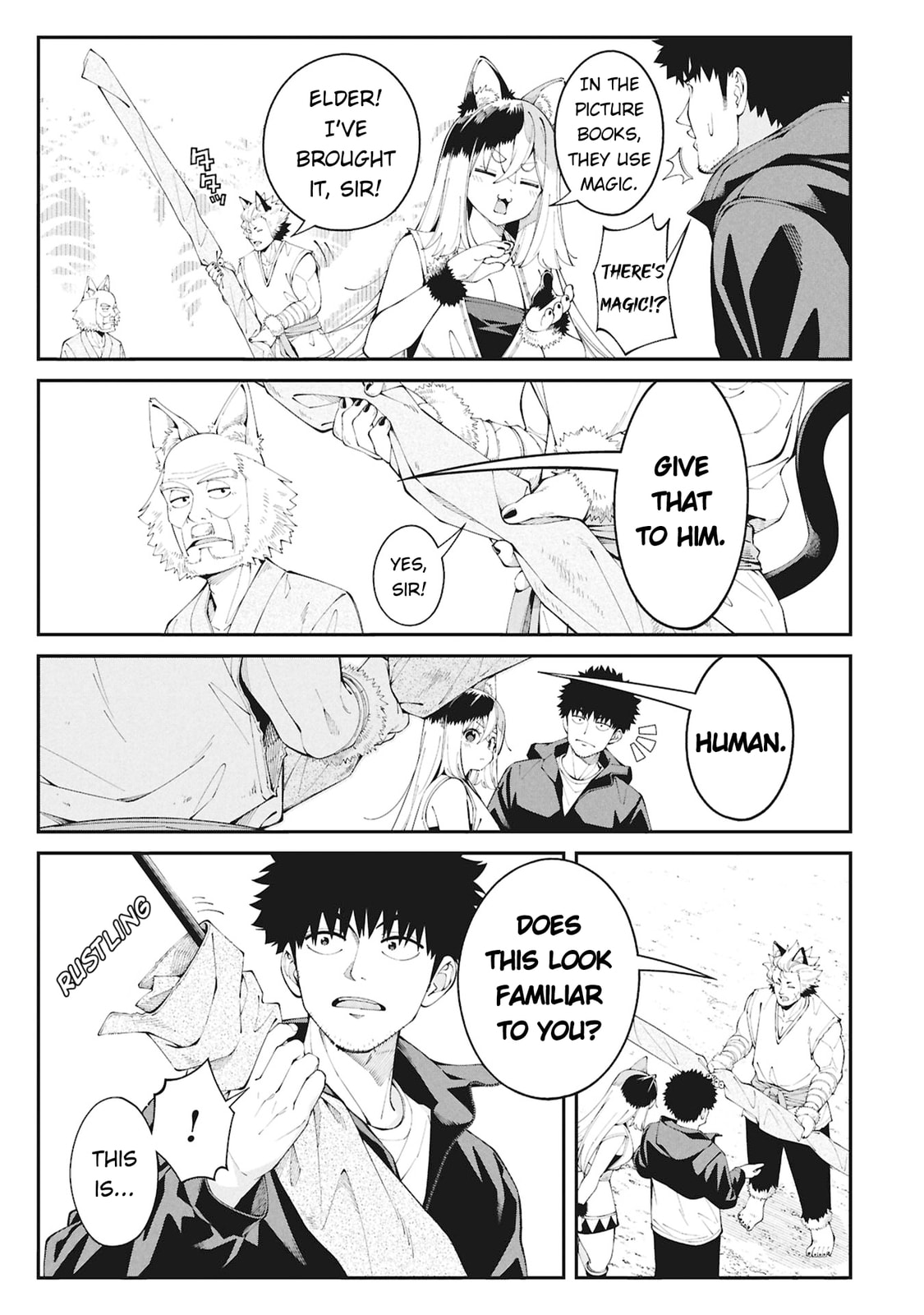 Wandering Around Another World with Just One Fishing Rod Chapter 1 page 28 - 