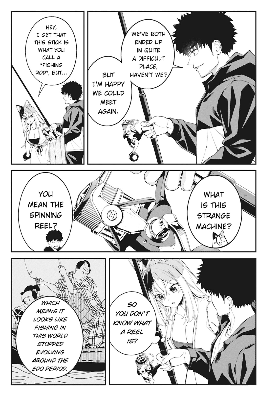 Wandering Around Another World with Just One Fishing Rod Chapter 1 page 30 - 