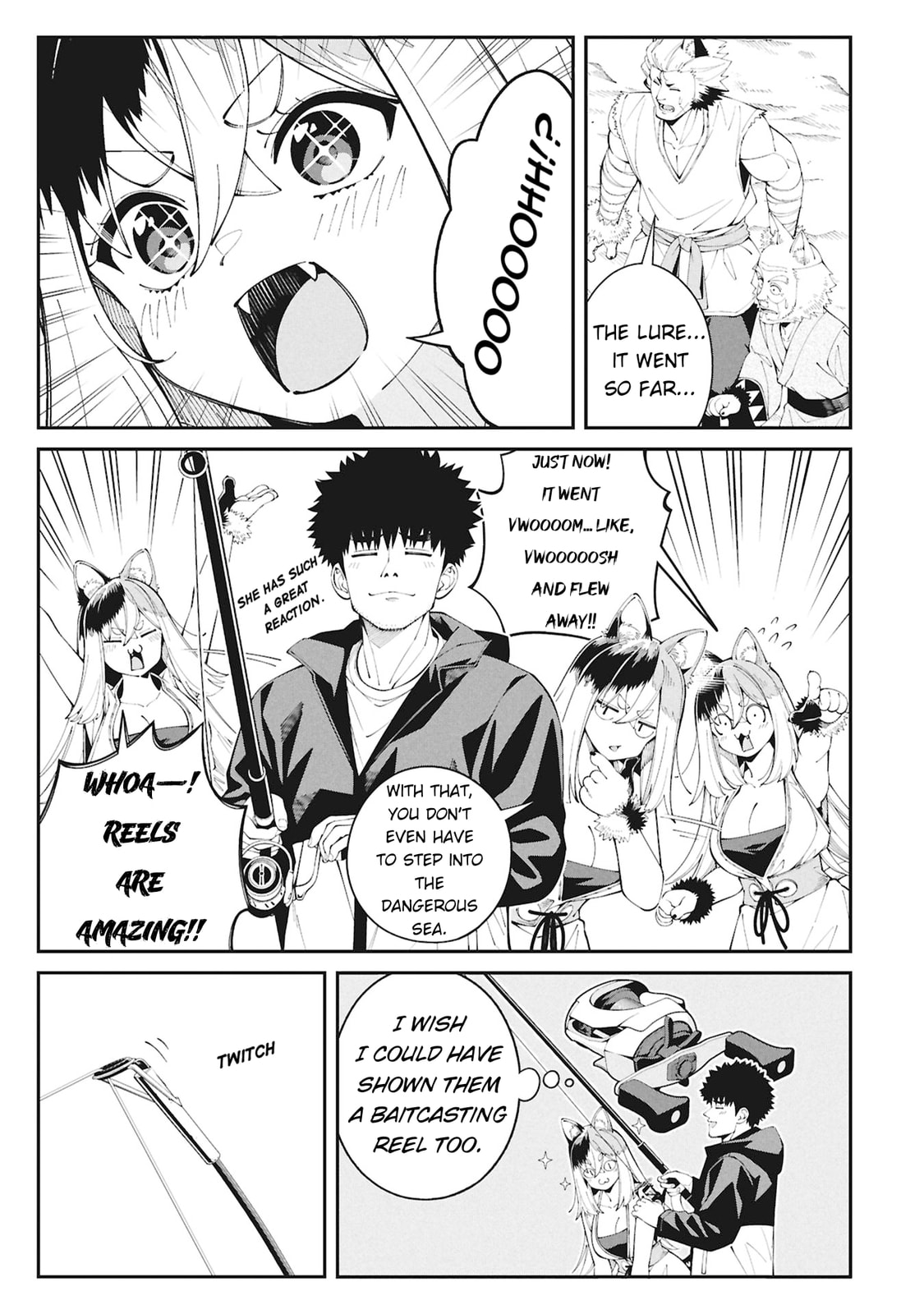 Wandering Around Another World with Just One Fishing Rod Chapter 1 page 42 - 