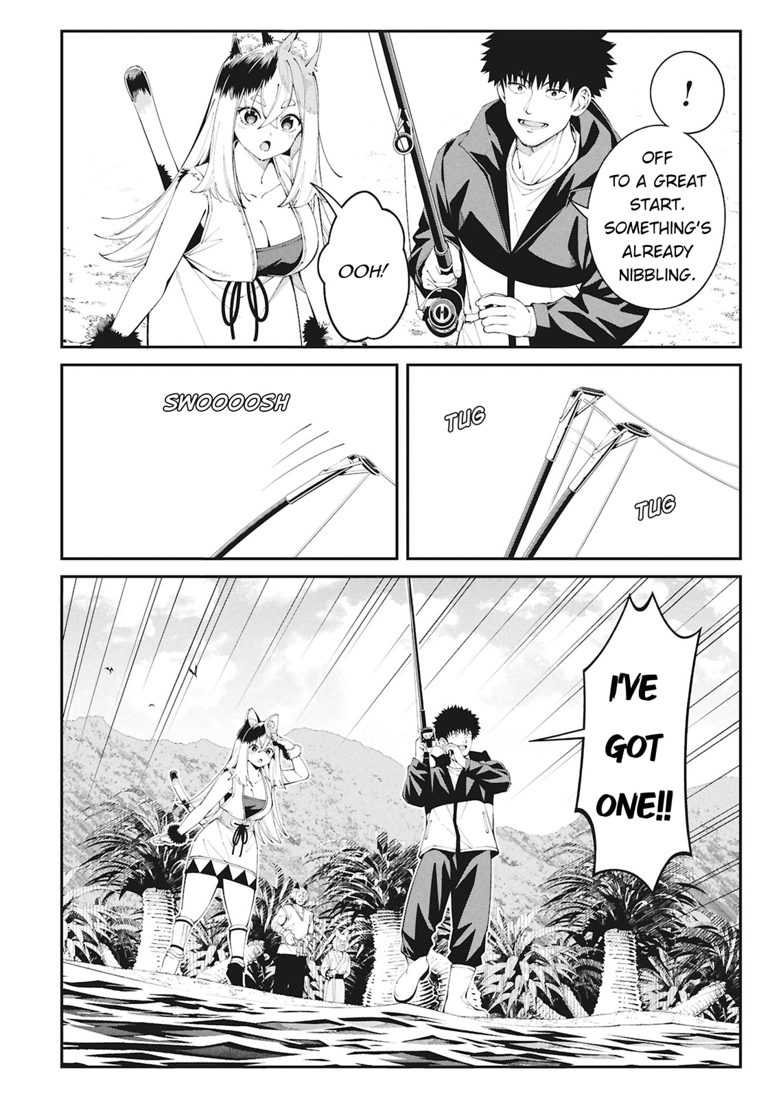 Wandering Around Another World with Just One Fishing Rod Chapter 1 page 43 - 
