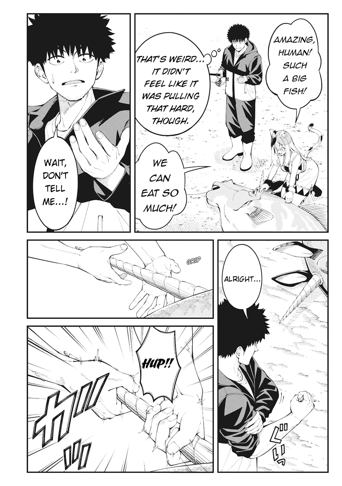 Wandering Around Another World with Just One Fishing Rod Chapter 1 page 46 - 